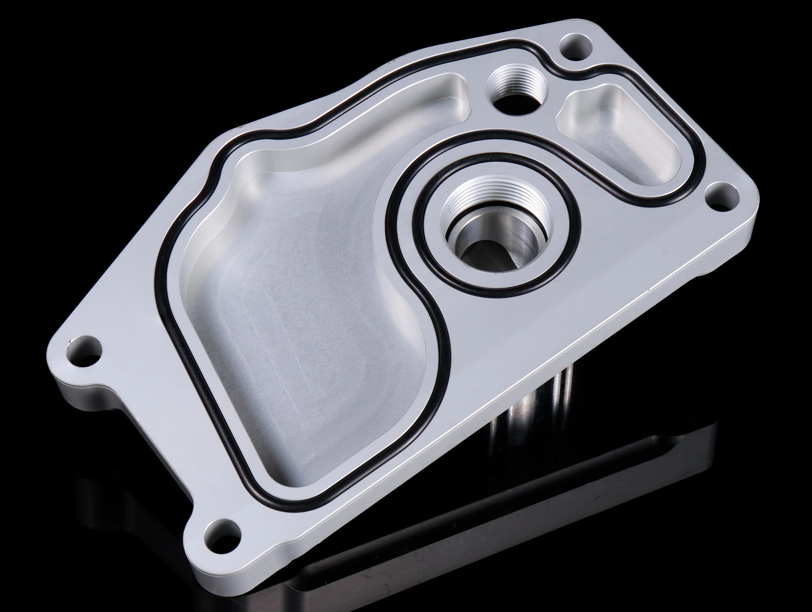 K-Tuned Complete K-Series Alternator Water Plate Kit w/ Electric Water Pump - Image 6
