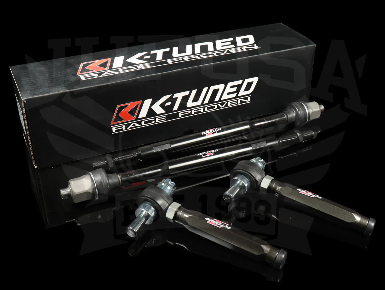 K-Tuned Spherical Tie Rod Set - 01-05 Civic / 02-06 RSX