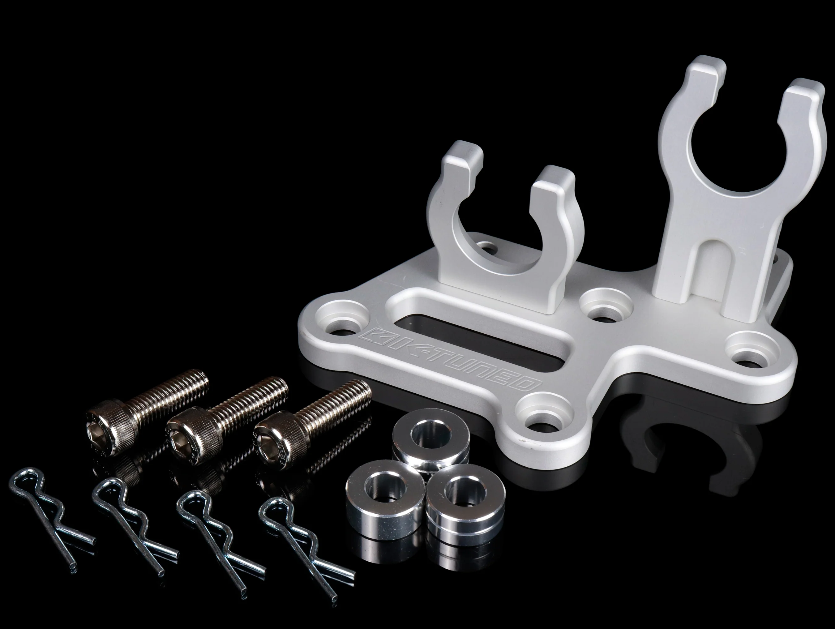 K-Tuned K-series Billet Shifter Cable Trans Bracket - Image 2
