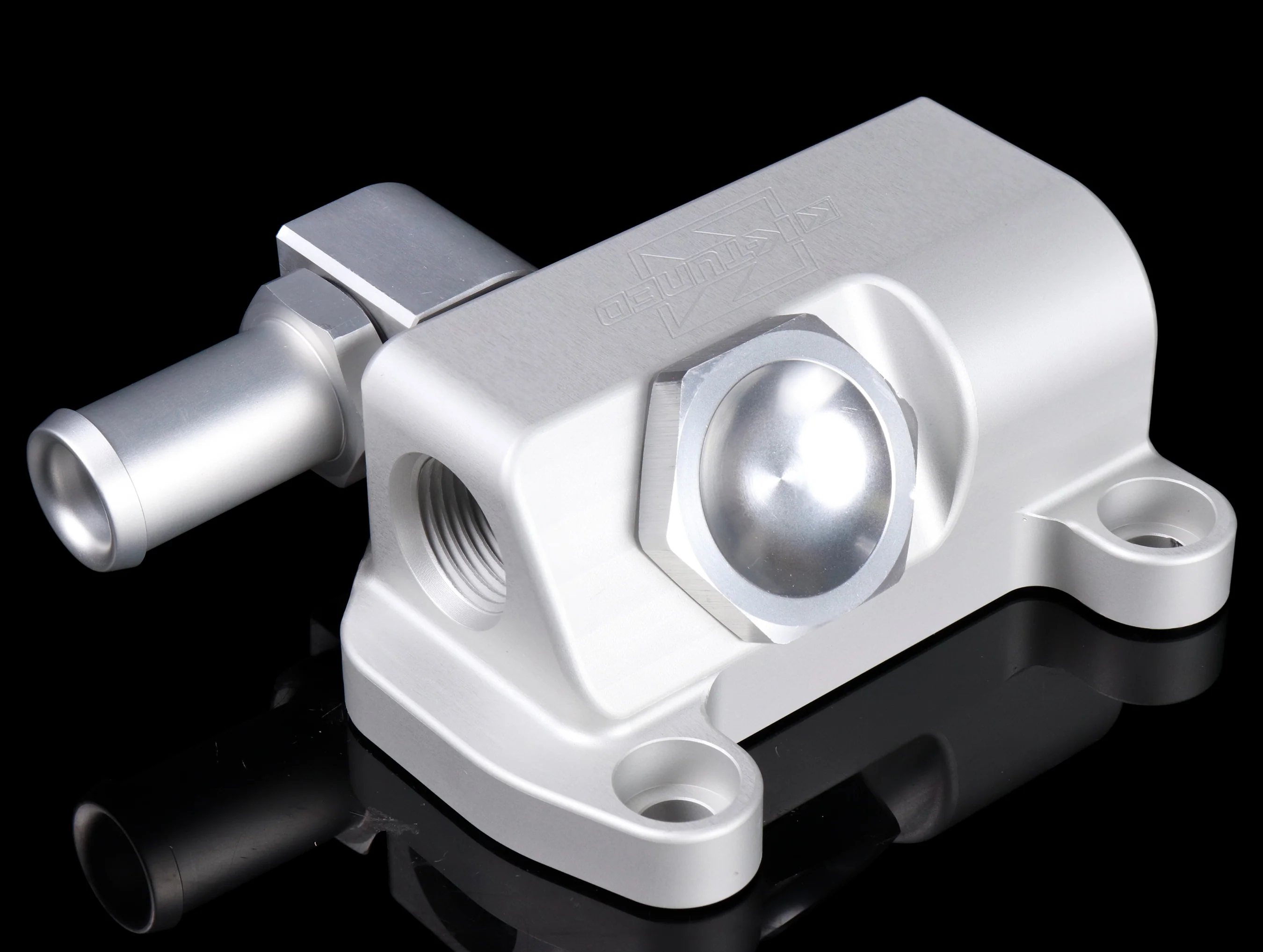 K-Tuned K24Z Upper Coolant Housing w/o Filler Neck (Straight Inlet) - Includes Hose End and 16AN - Image 5