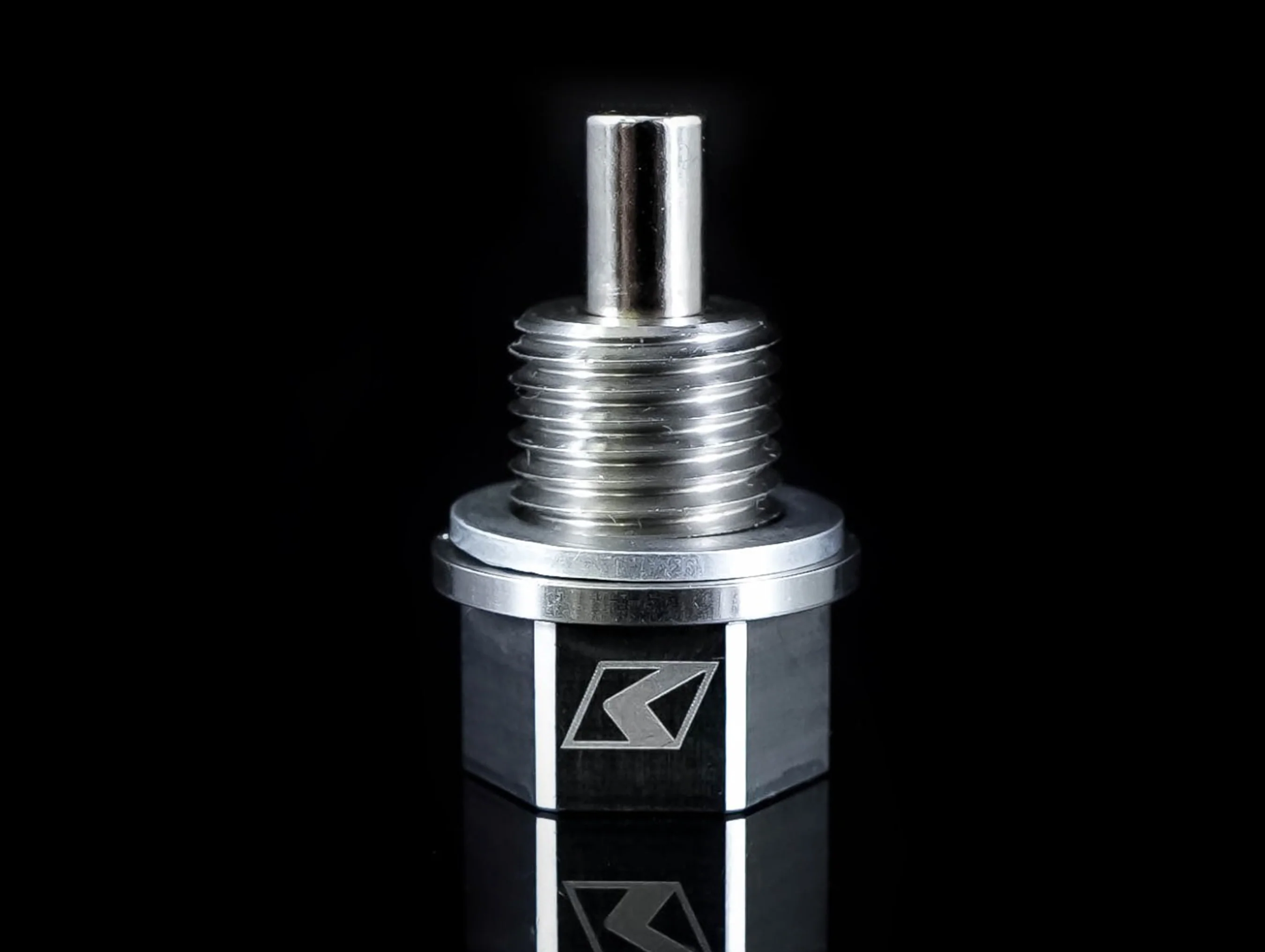K-Tuned Stainless Steel Magnetic Oil Drain Plug - Image 3