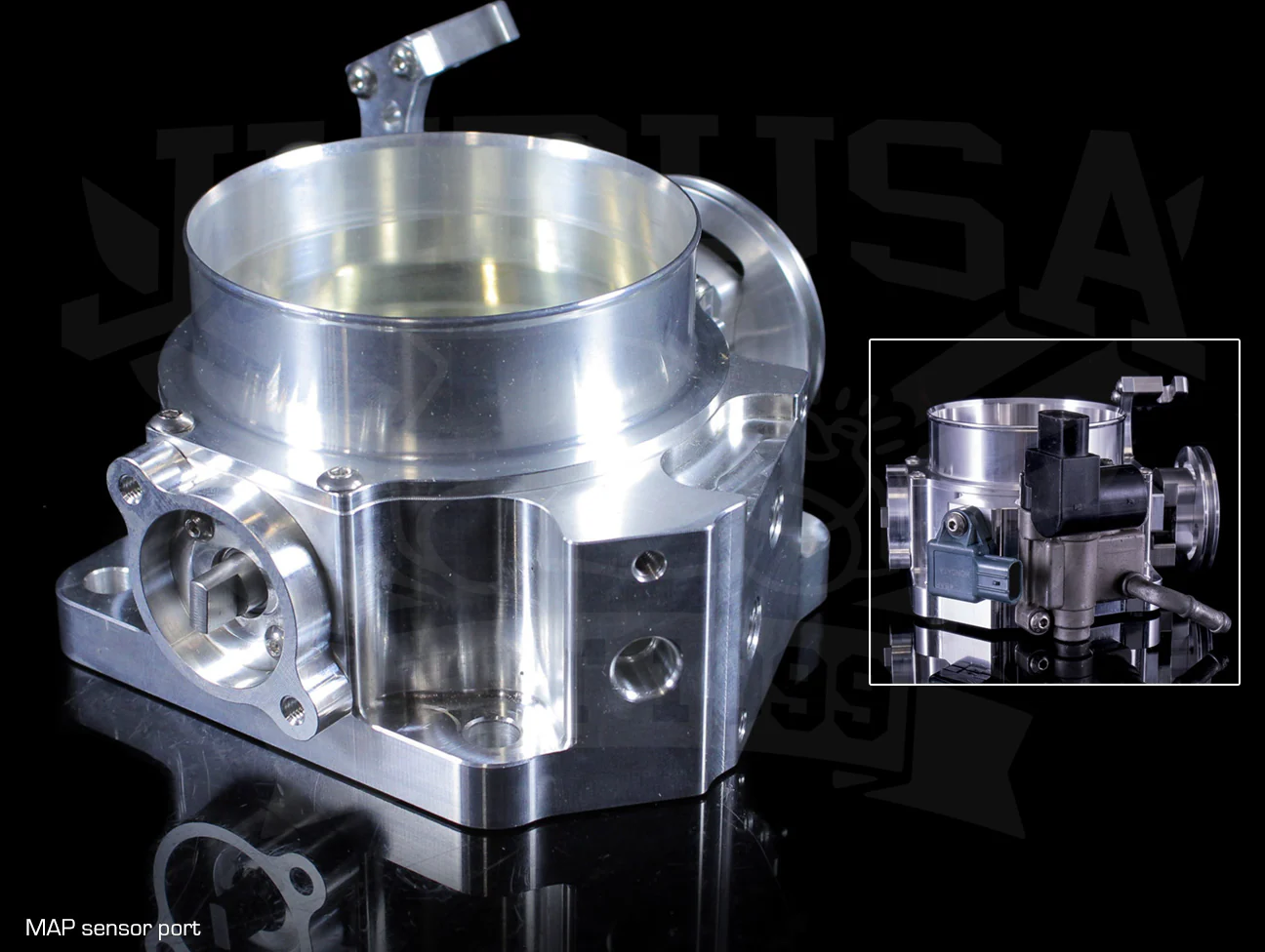 K-Tuned Billet Throttle Body - K-series 80mm (RBC manifold) - Image 7
