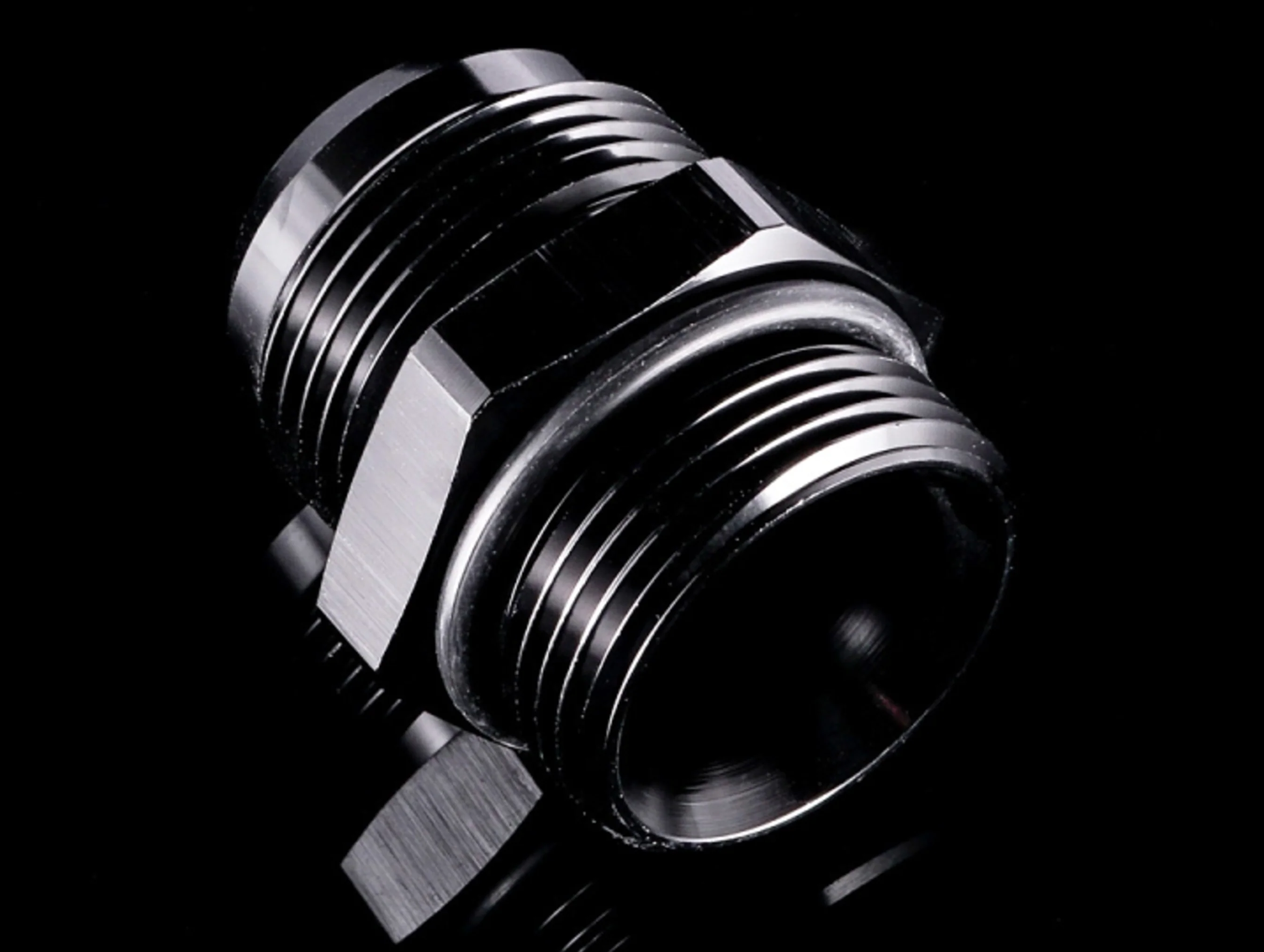 K-Tuned Universal -6AN to 8 O-Ring Boss Fitting - Image 2