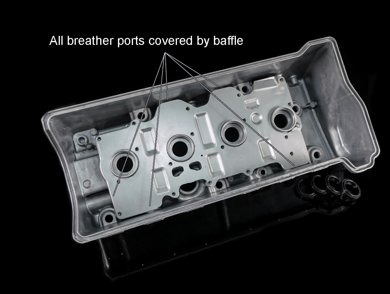 K-Tuned Vented Valve Cover - K-series - Image 15