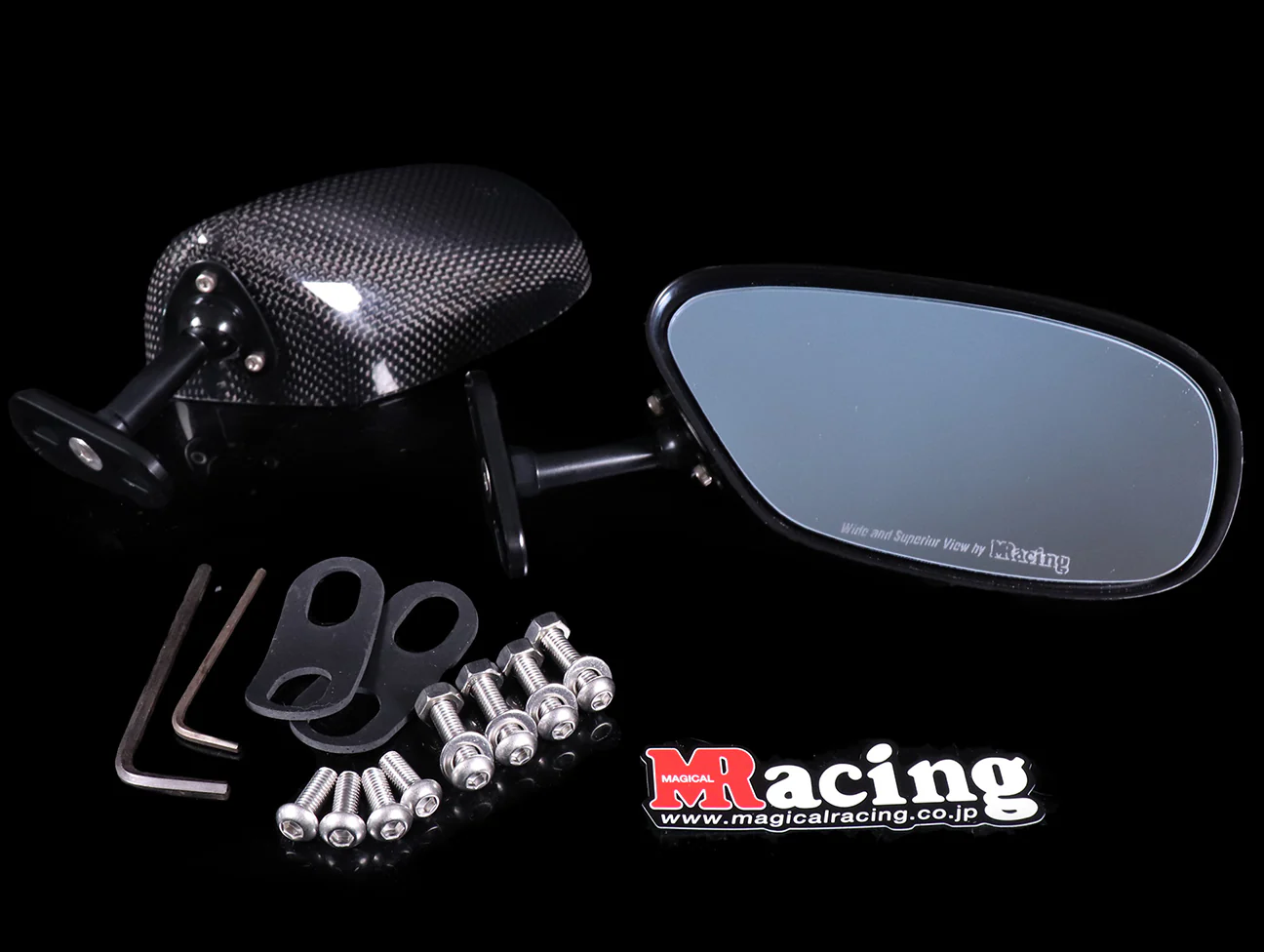 Magical Racing RR Carbon Mirrors - Type 1 - Image 3