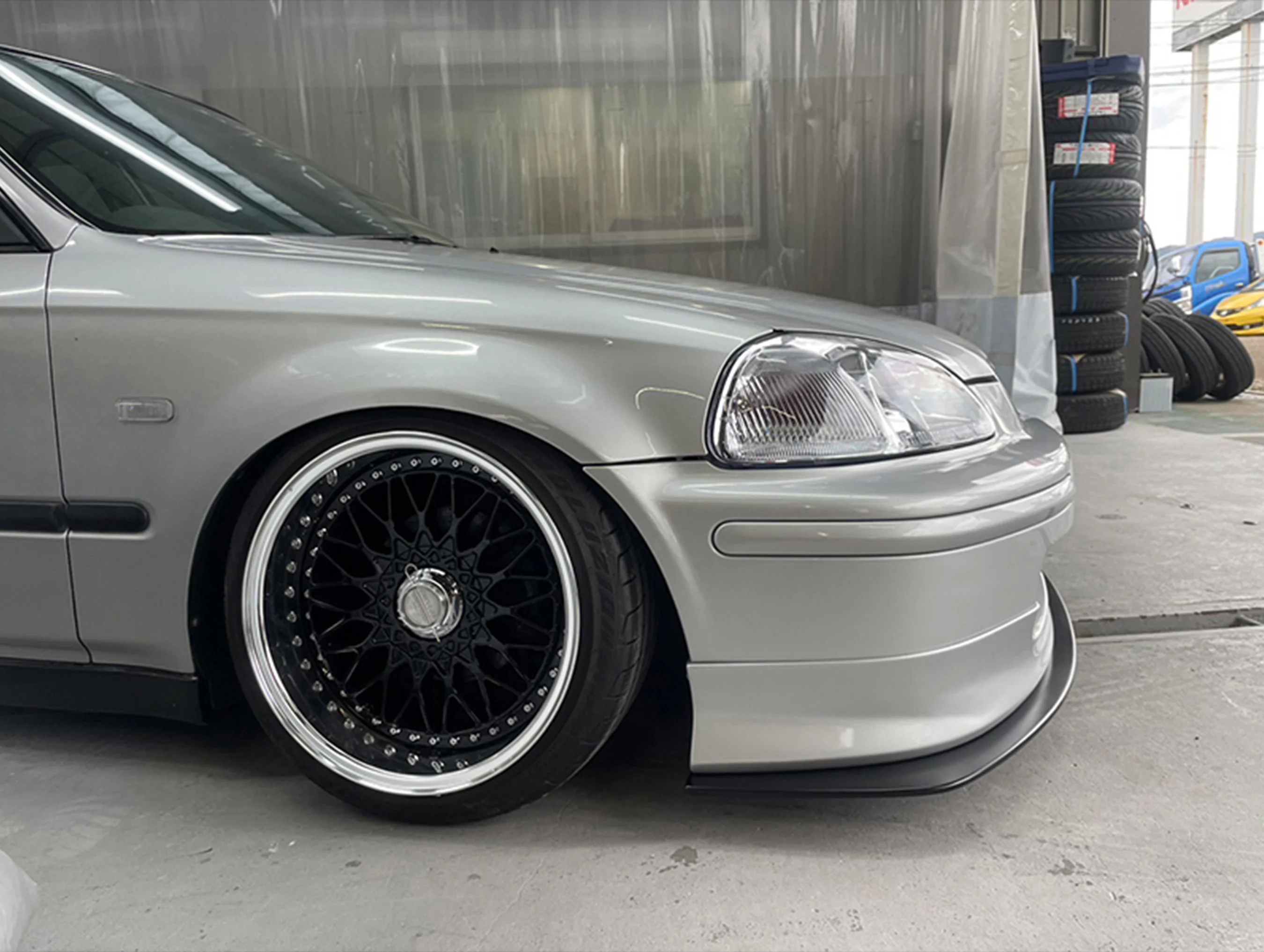 Mode Parfume Front Lip w/ Under Splitter - 96-98 Civic - Image 11
