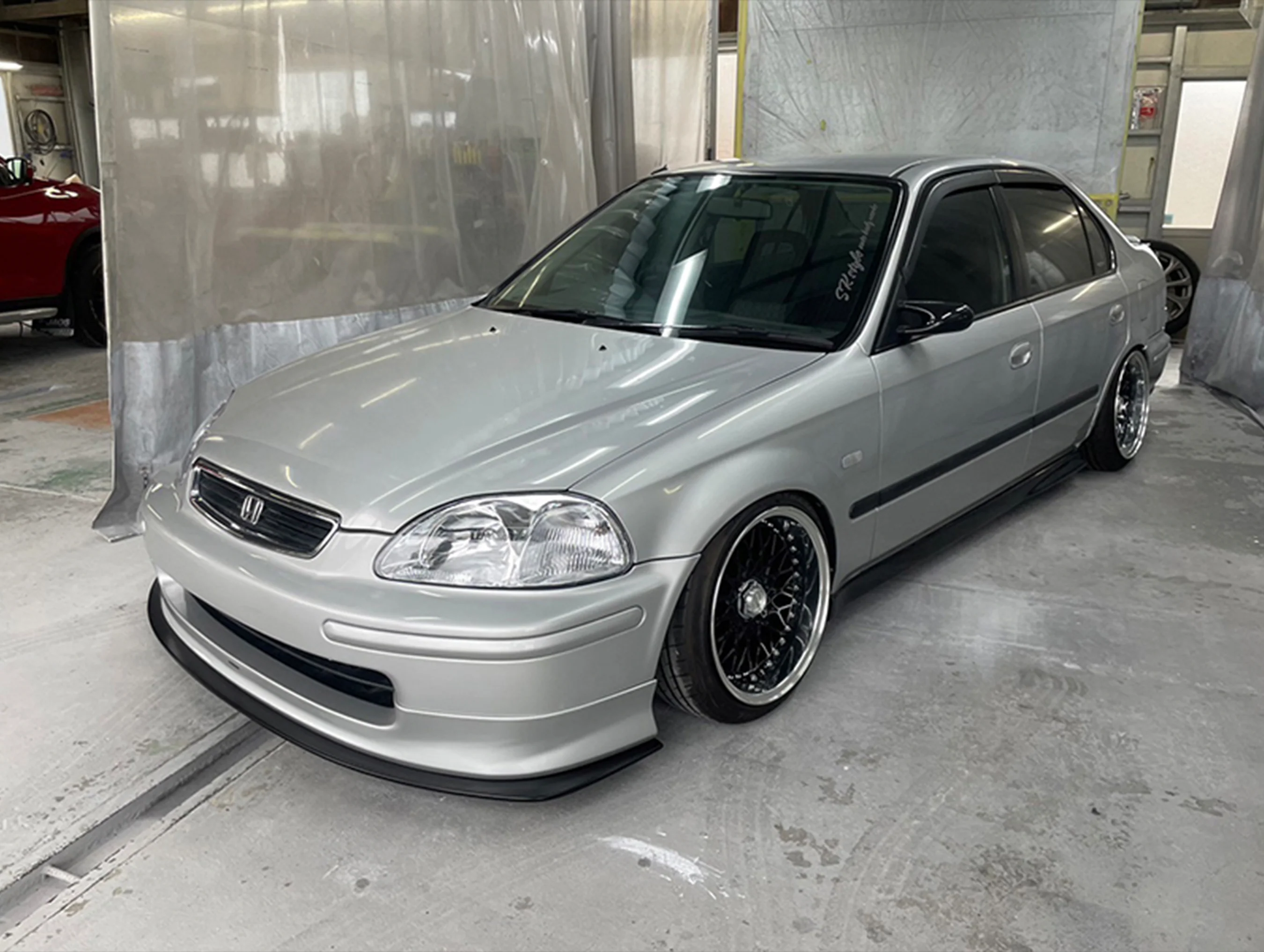 Mode Parfume Front Lip w/ Under Splitter - 96-98 Civic - Image 12