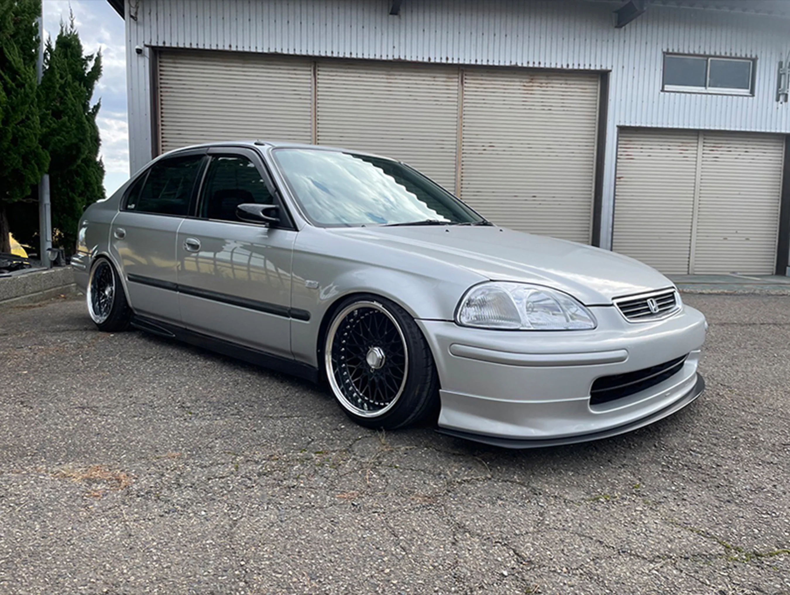 Mode Parfume Front Lip w/ Under Splitter - 96-98 Civic - Image 13