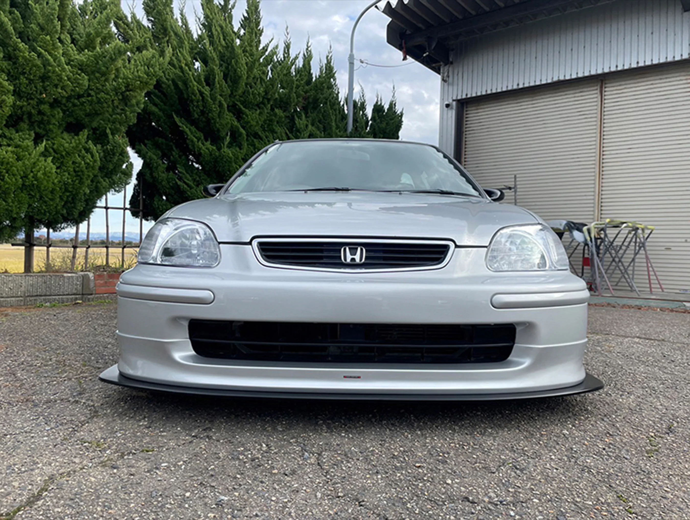 Mode Parfume Front Lip w/ Under Splitter - 96-98 Civic - Image 14
