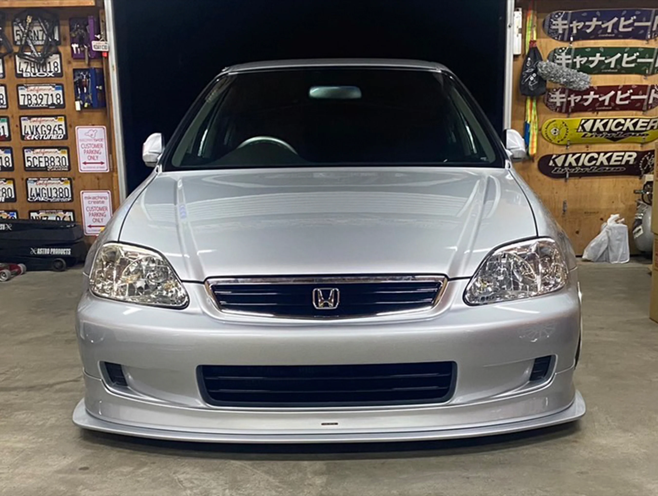 Mode Parfume Front Lip w/ Under Splitter - 99-00 Civic - Image 13