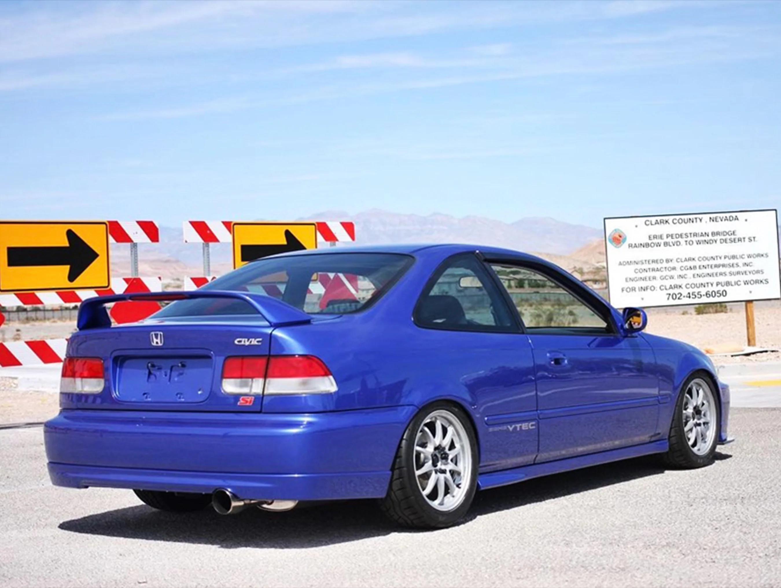 Mode Parfume FRP Rear Bumper Lip - 99-00 Civic - Image 6