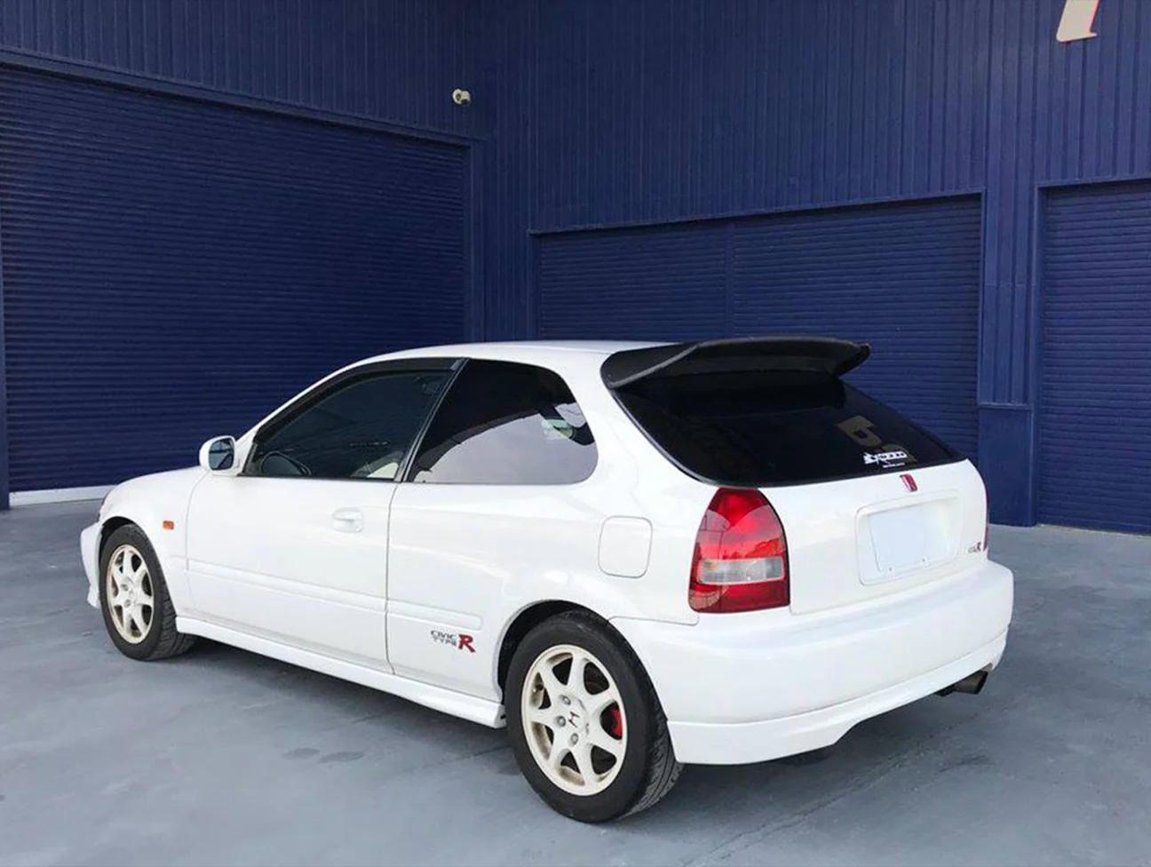 Mode Parfume Rear FRP Roof Spoiler - 96-00 Civic Hatchback - Image 8