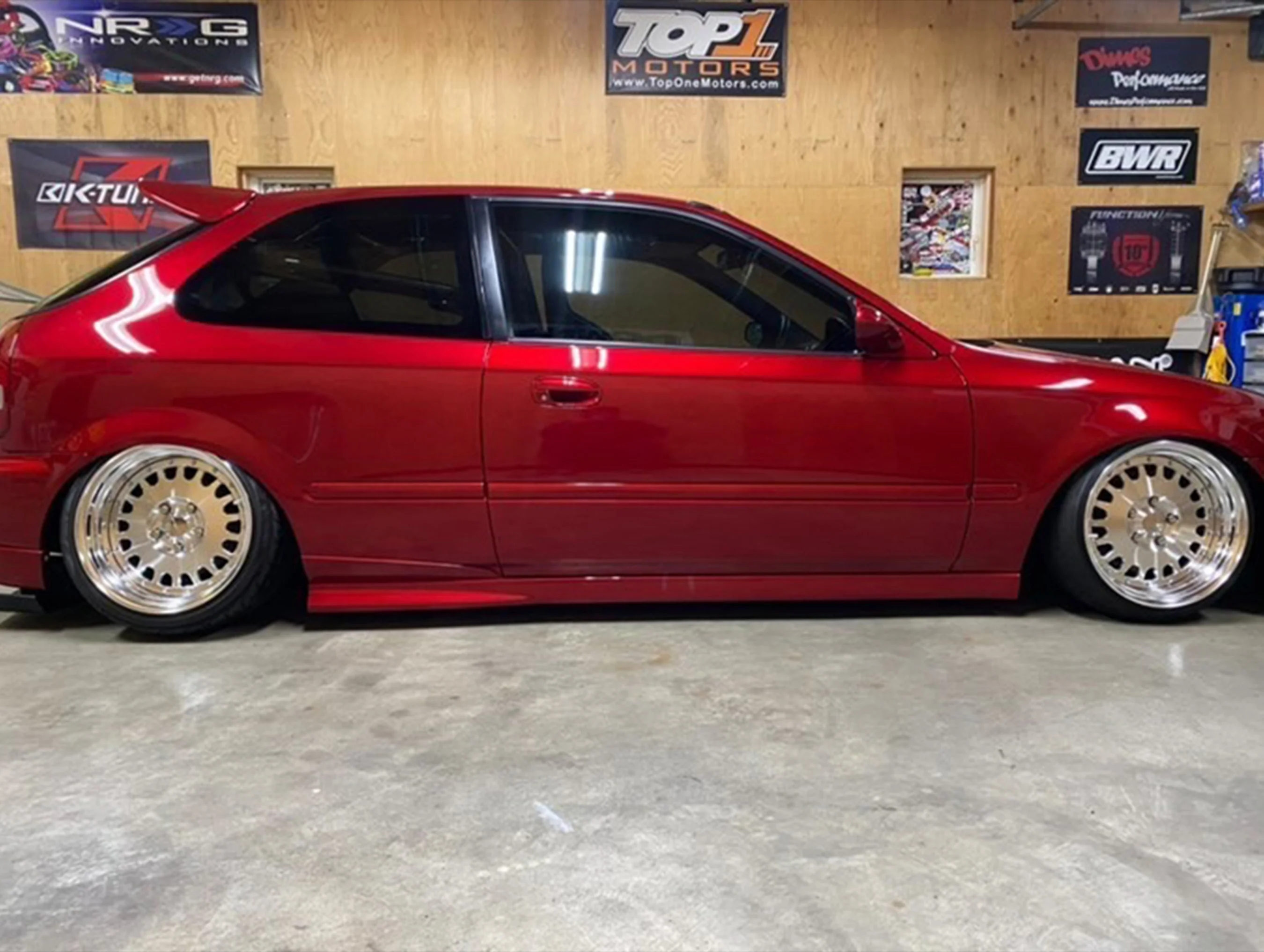 Mode Parfume FRP Side Molding - 96-00 Civic Hatch and Coupe - Image 8