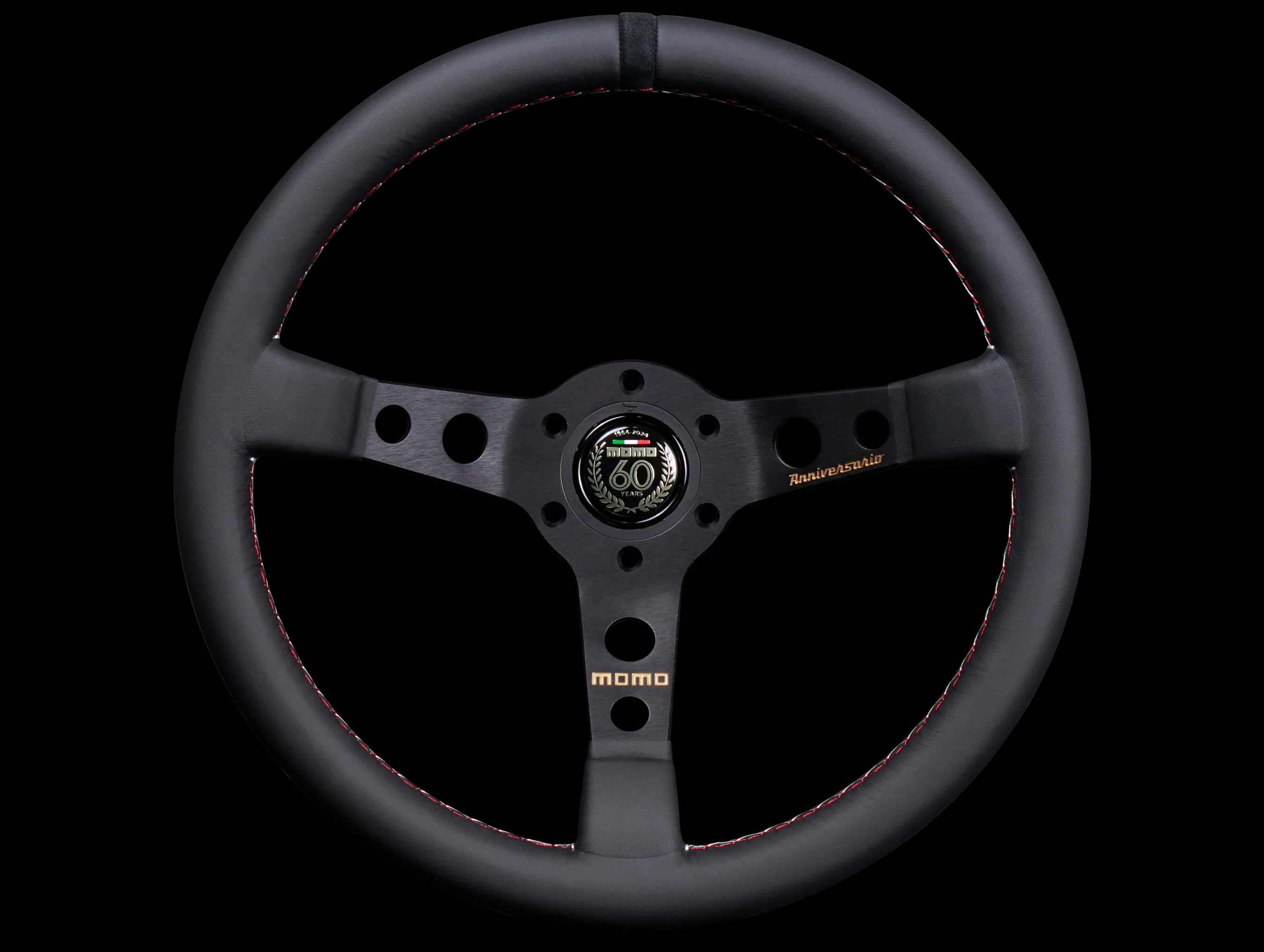 Momo Mod 07 350mm 60th Anniversary Steering Wheel - Leather - Image 2
