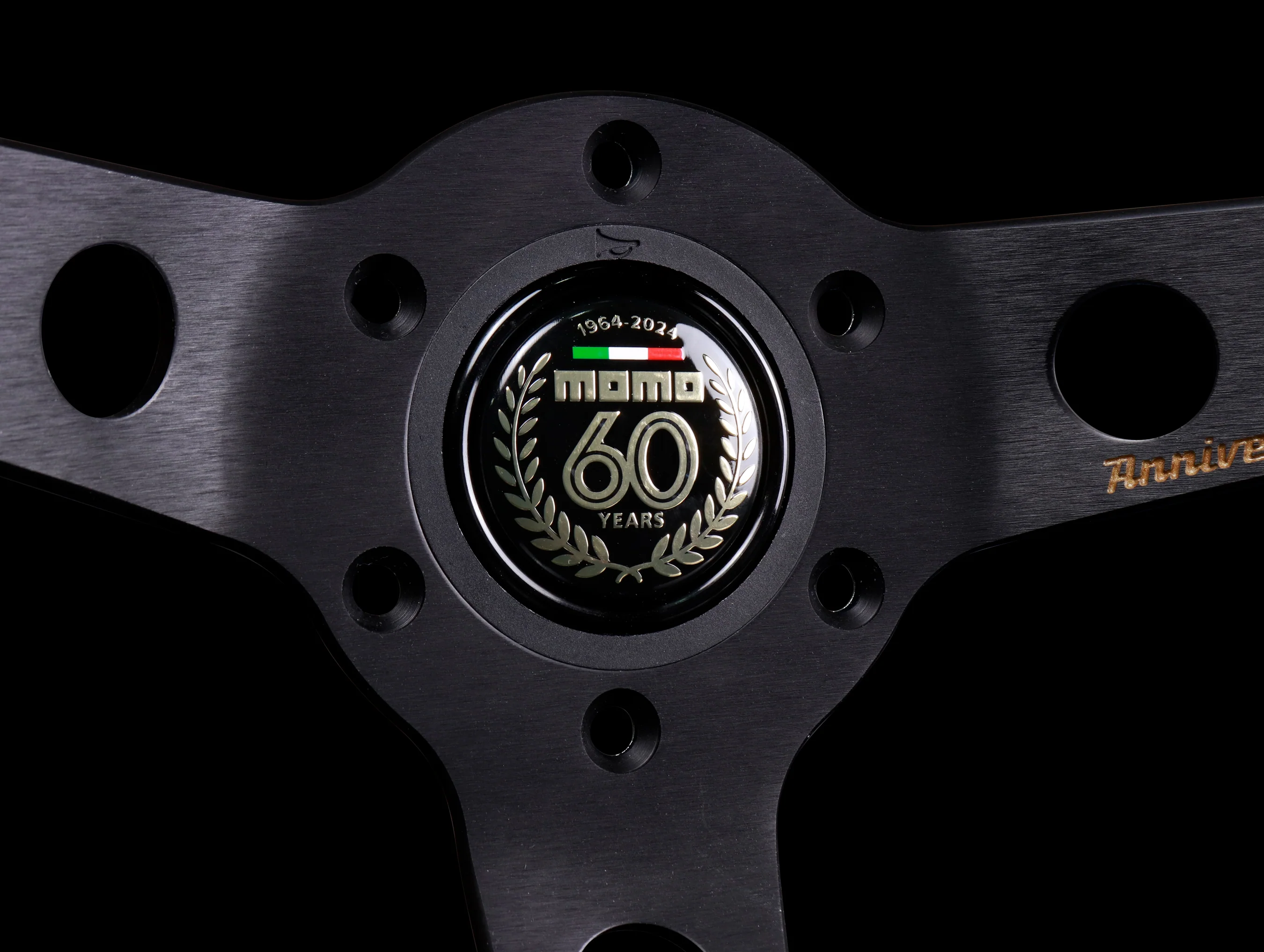 Momo Mod 07 350mm 60th Anniversary Steering Wheel - Leather - Image 4
