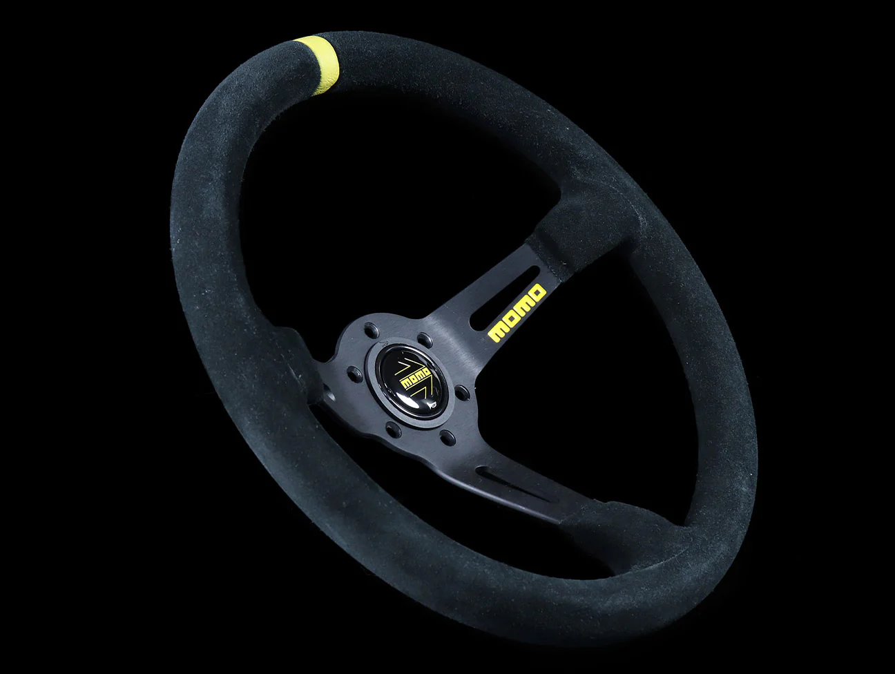 Momo Mod 08 350mm Suede Steering Wheel - Image 2