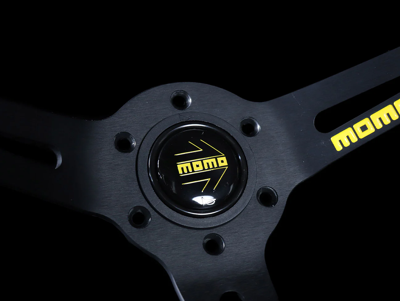 Momo Mod 08 350mm Suede Steering Wheel - Image 3