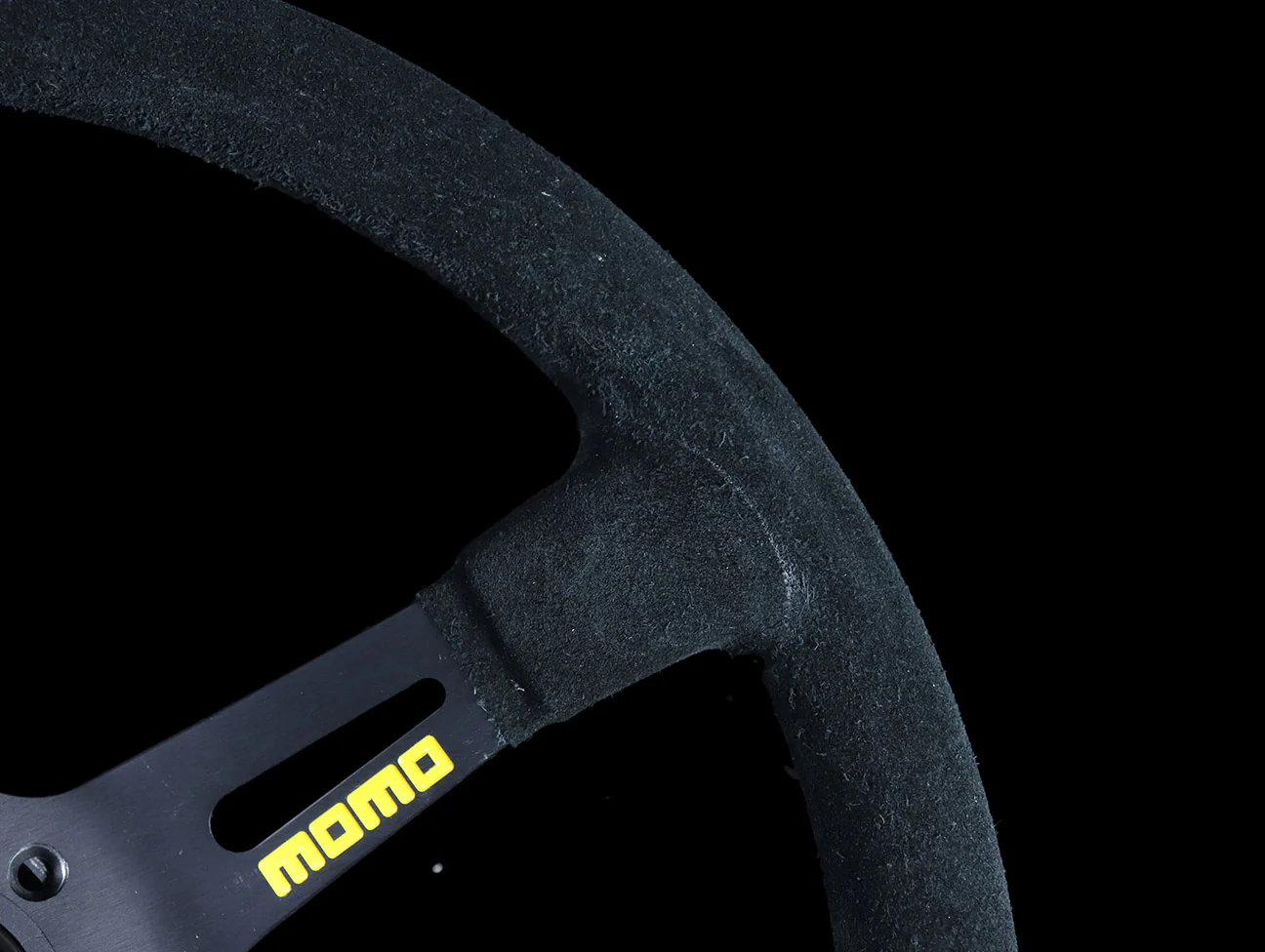 Momo Mod 08 350mm Suede Steering Wheel - Image 5