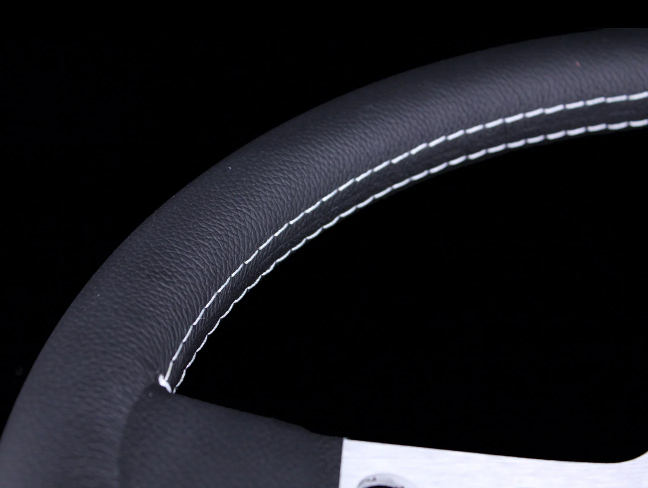 Momo 350mm Prototipo Steering Wheel - Silver Spoke - Image 5