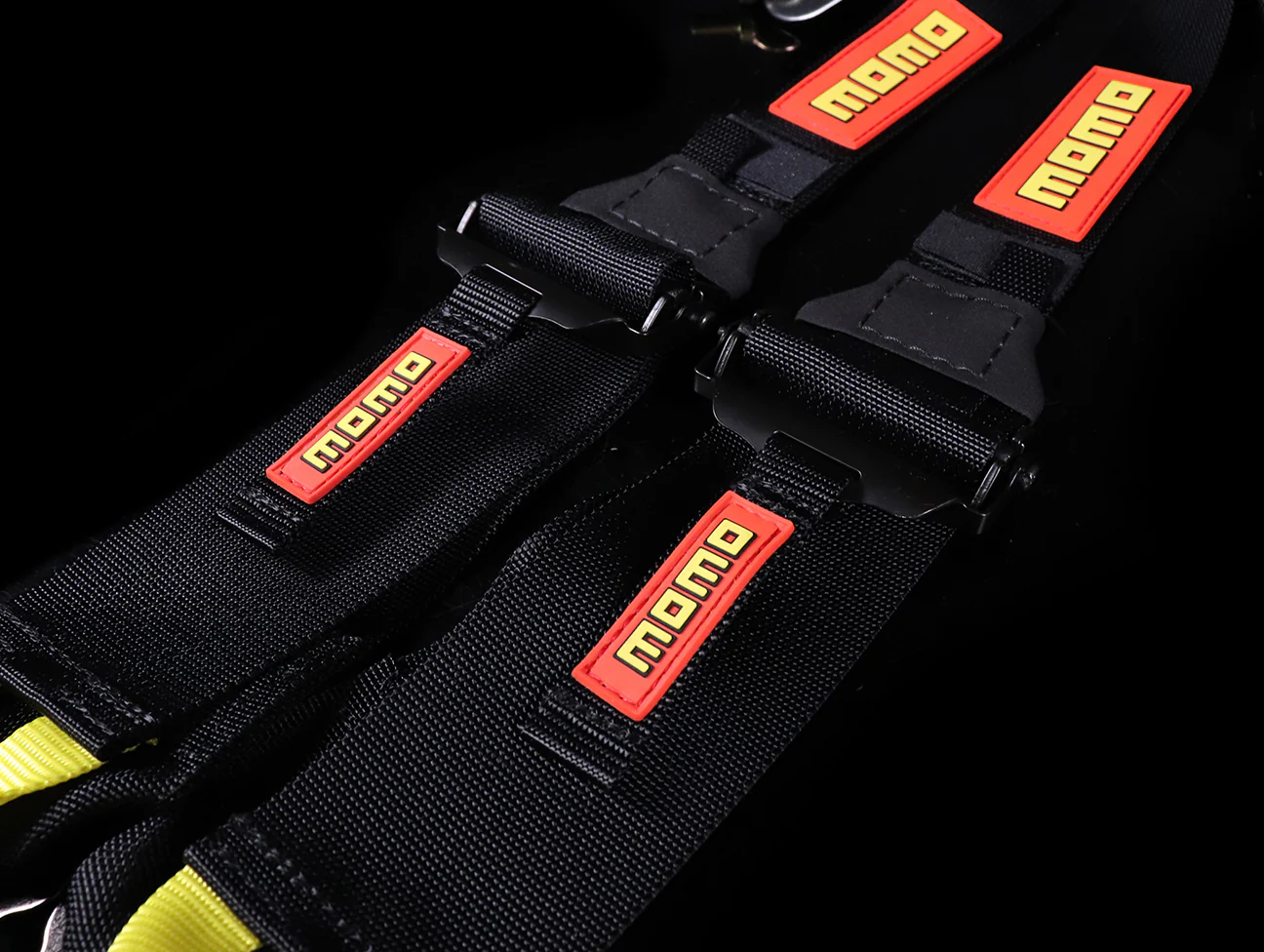 Momo SR6 Series 6-Point Racing Harness - Black - Image 6