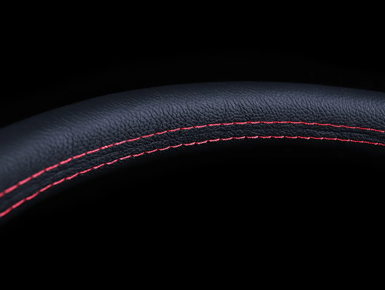 Momo Tuner Steering Wheel Red Stitching - Image 6
