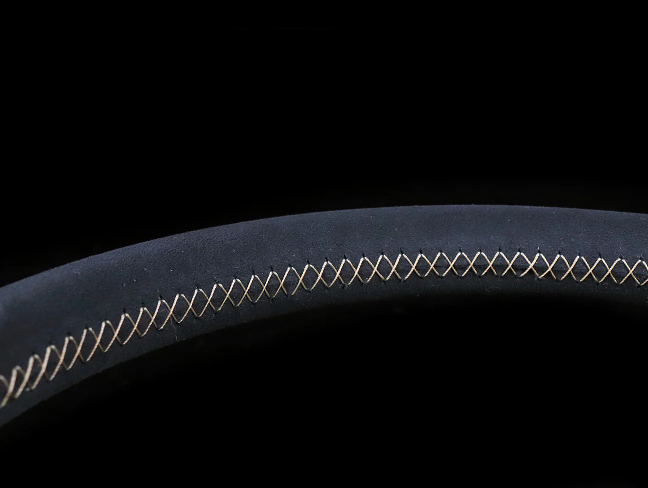 Momo X Hot Wheels Limted Edition Steering Wheel - 350mm Black Alcantara Suede w/ Gold Stitching - Image 9