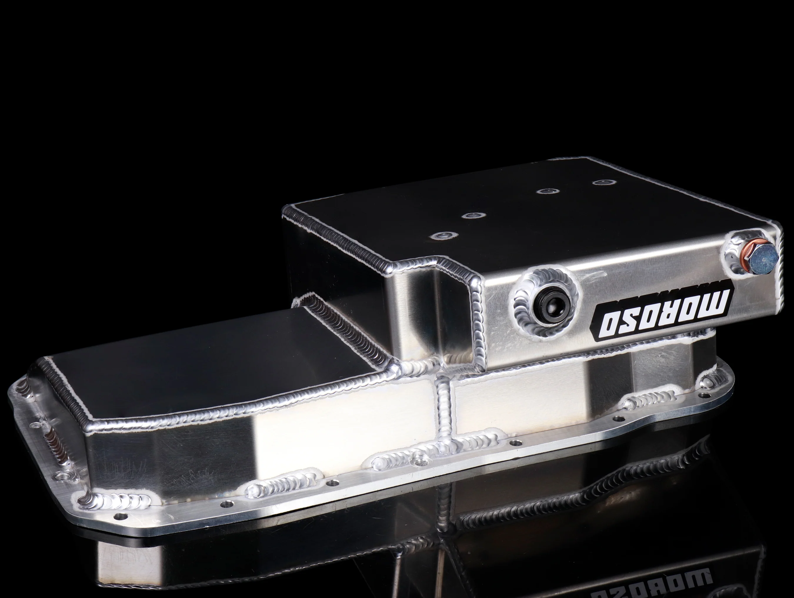 Moroso Drag Race Baffled Oil Pan - B-series - Image 3