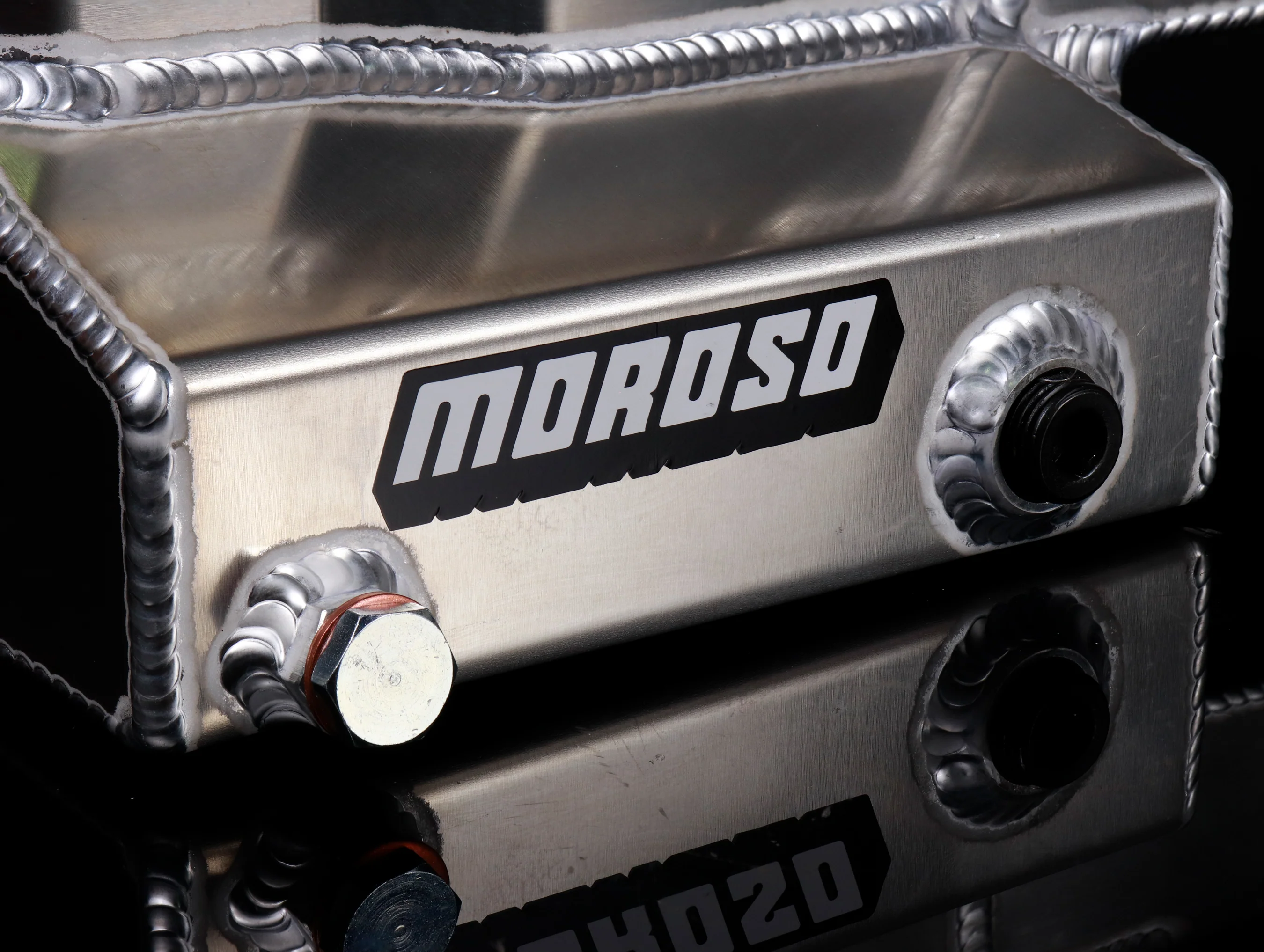 Moroso Drag Race Baffled Oil Pan - B-series - Image 5