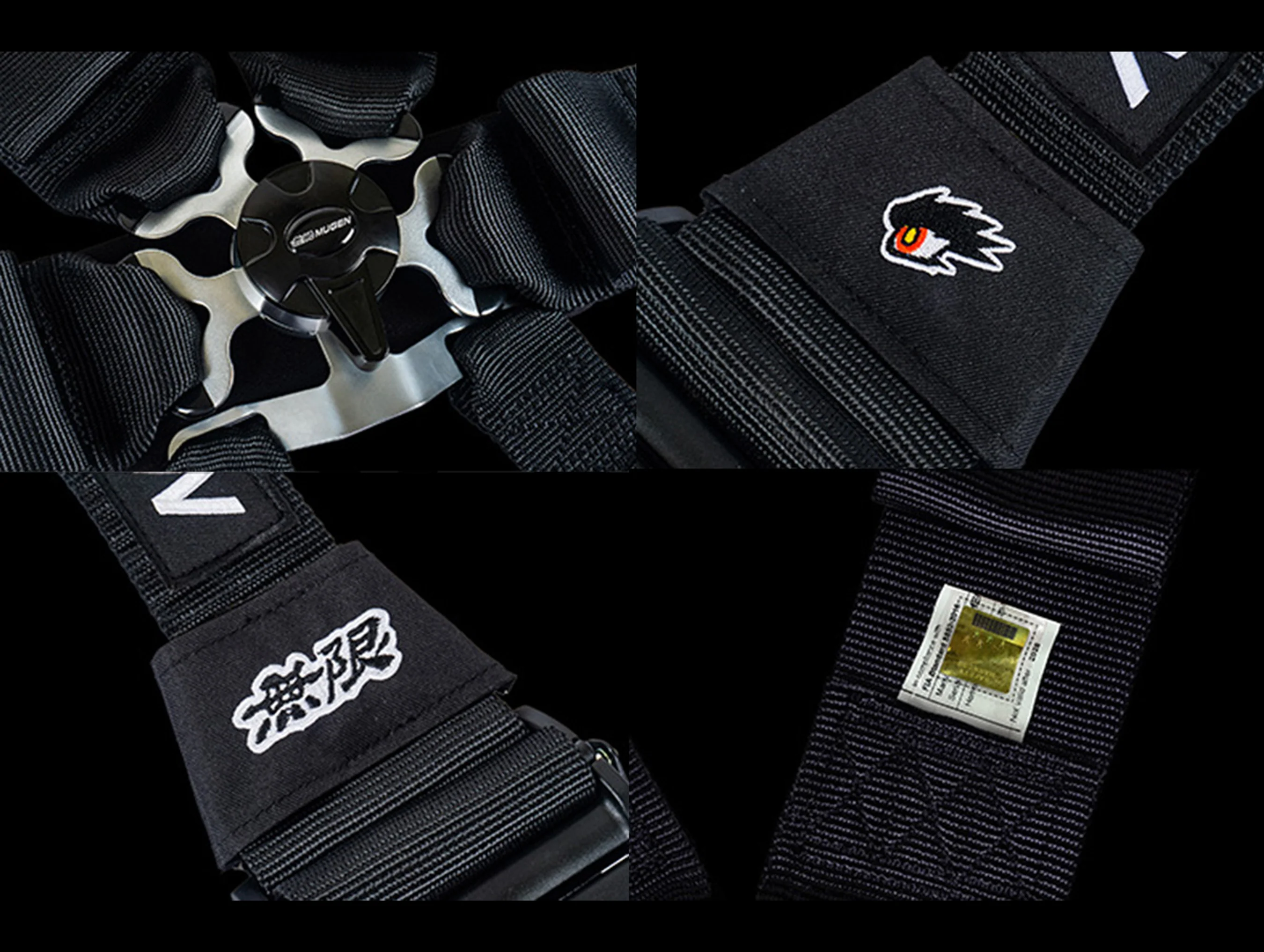 Mugen 6 Point Seat Belt Harness - Image 2