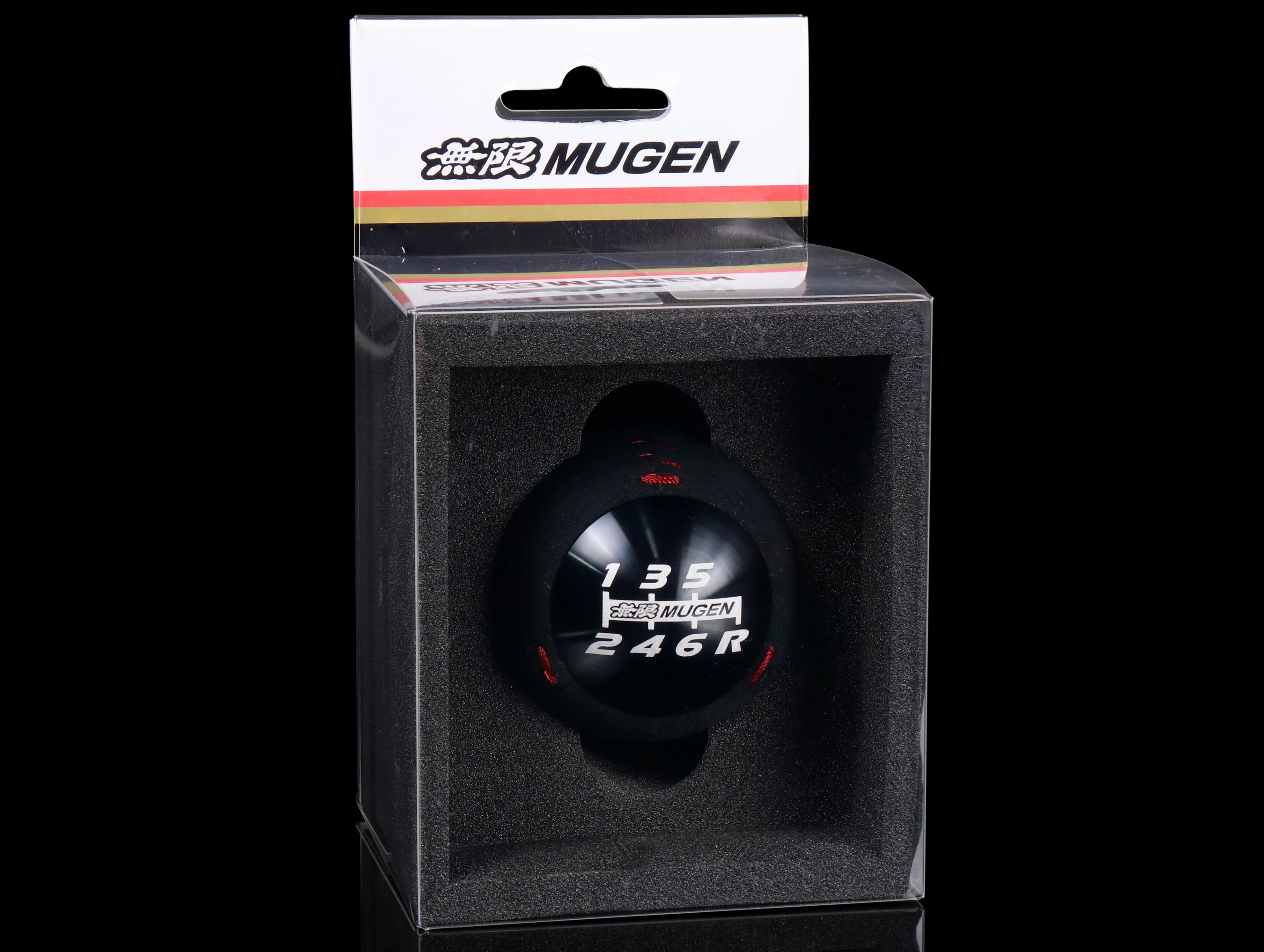 Mugen Shift Knob - 6 speed Alcantara