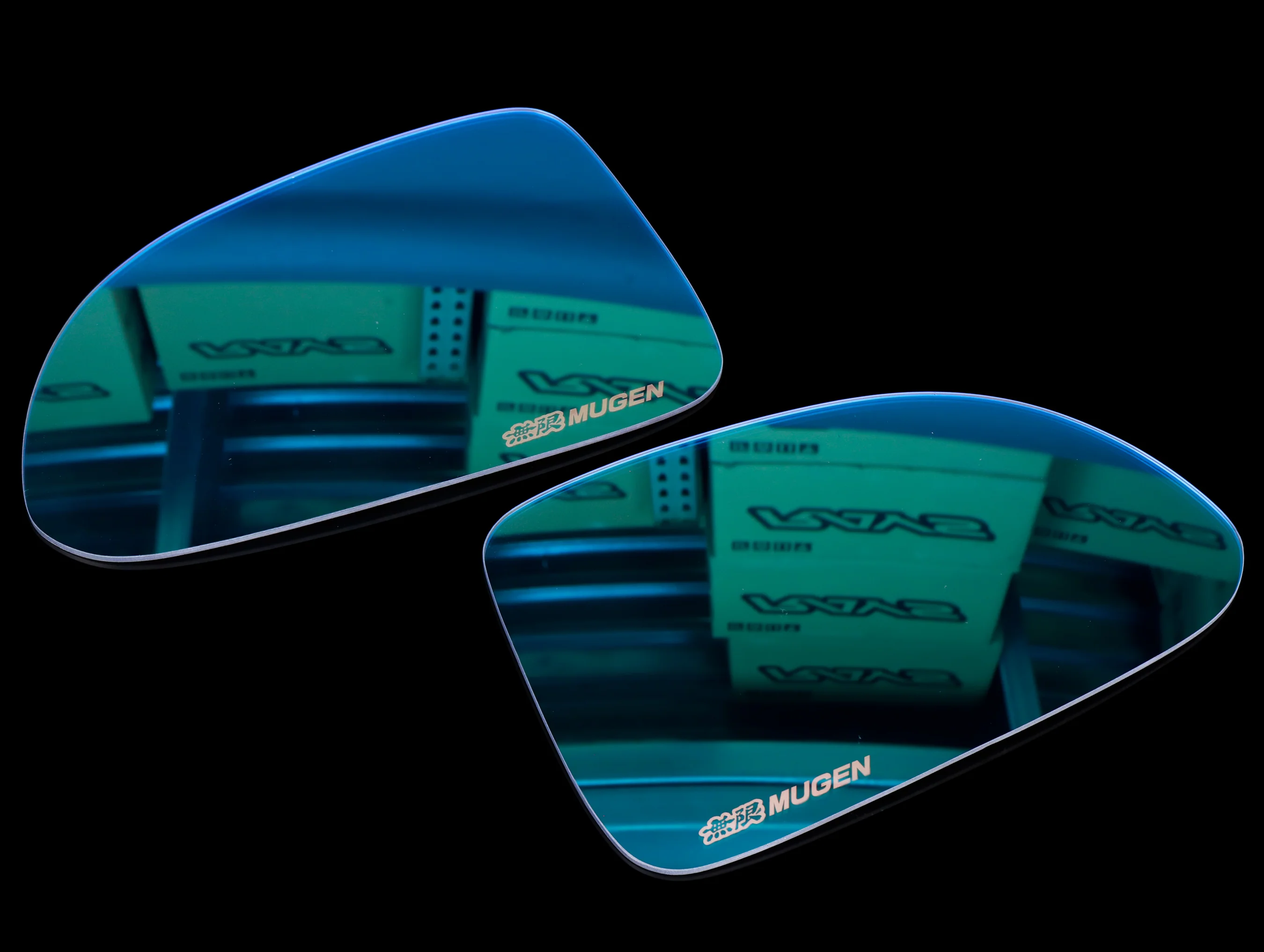 Mugen Blue Wide Hydrophilic Mirror Set - 00-09 S2000 - Image 2