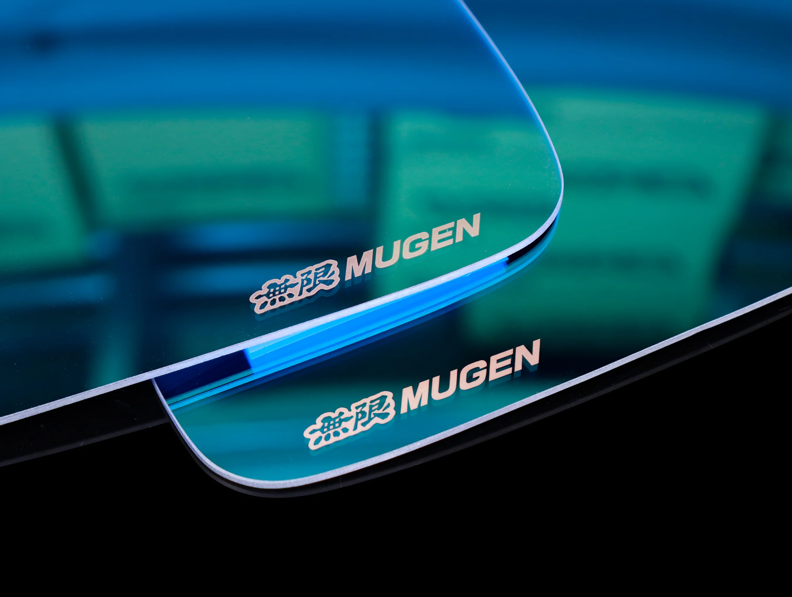 Mugen Blue Wide Hydrophilic Mirror Set - 00-09 S2000 - Image 4