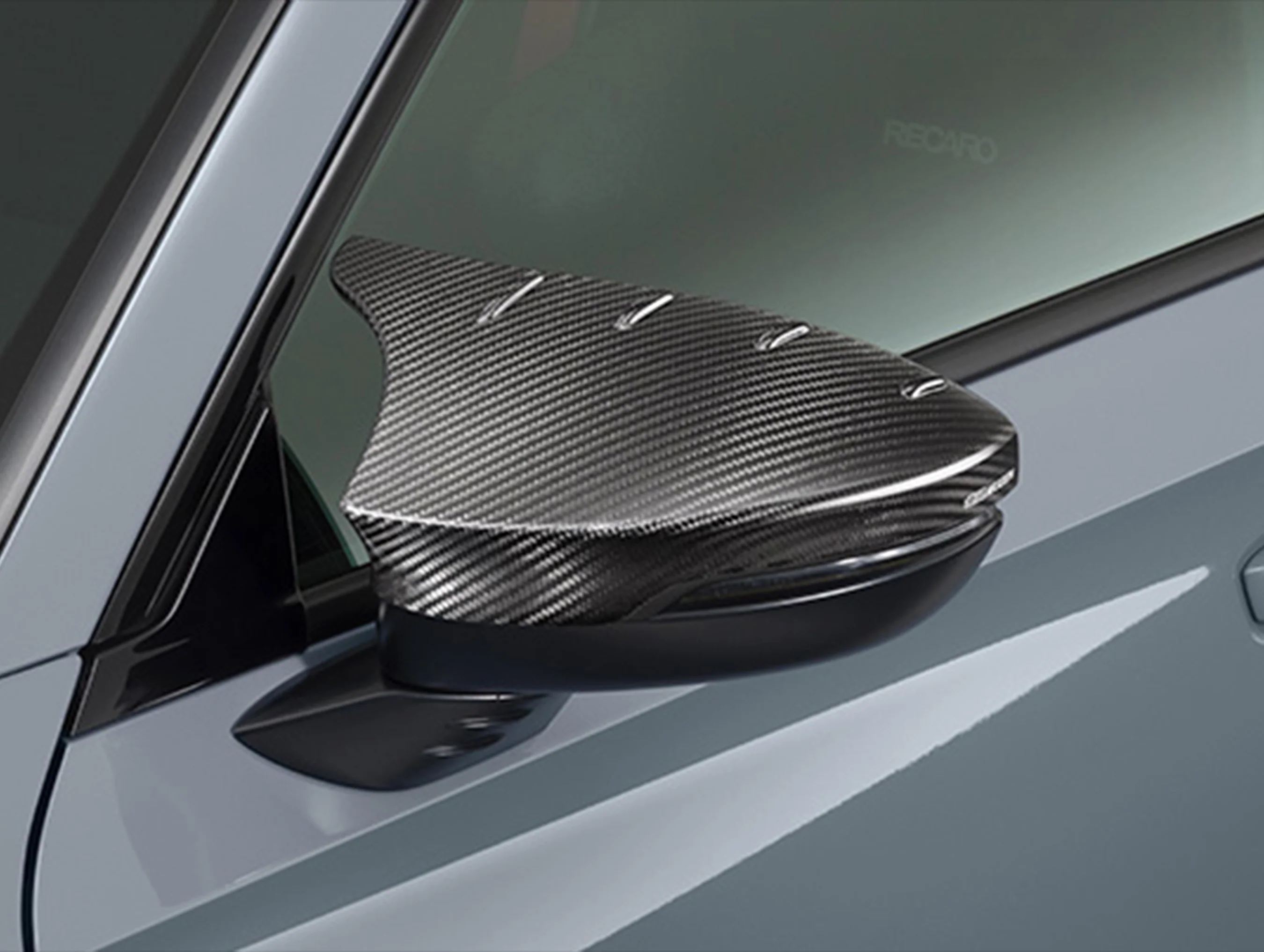 Mugen Carbon Fiber Door Mirror Cover Set - 22+ Civic / Civic Type R (FL1/FL5)