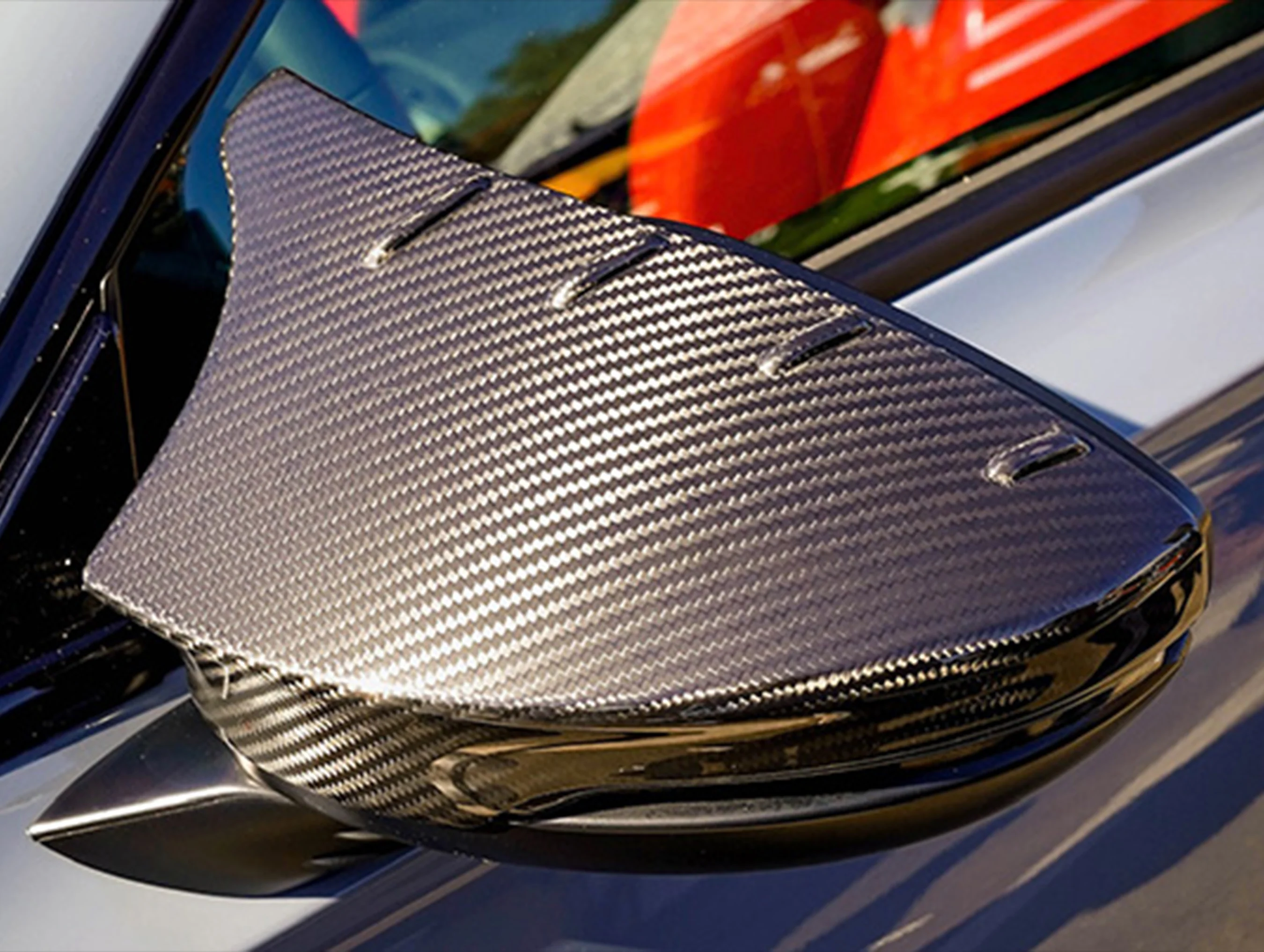 Mugen Carbon Fiber Door Mirror Cover Set - 22+ Civic / Civic Type R (FL1/FL5) - Image 2
