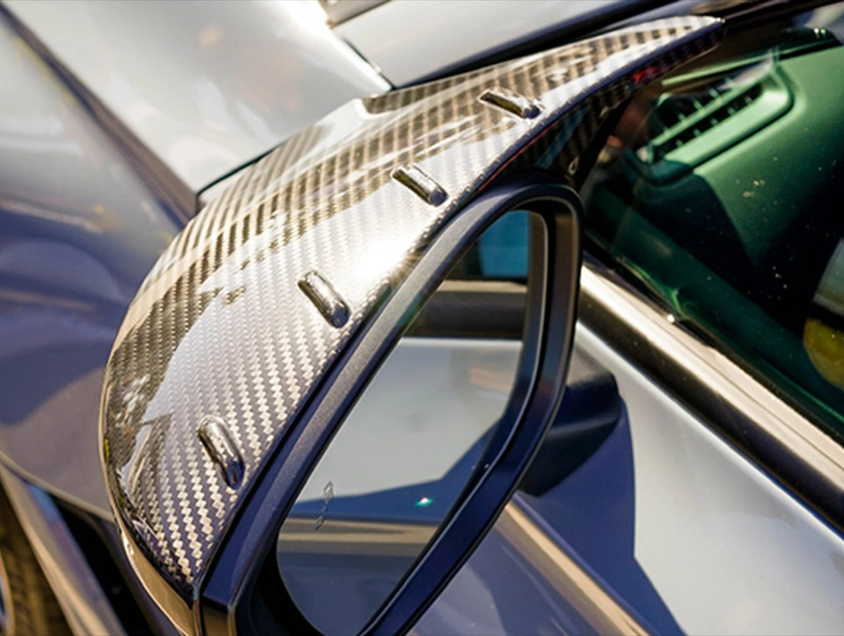 Mugen Carbon Fiber Door Mirror Cover Set - 22+ Civic / Civic Type R (FL1/FL5) - Image 3