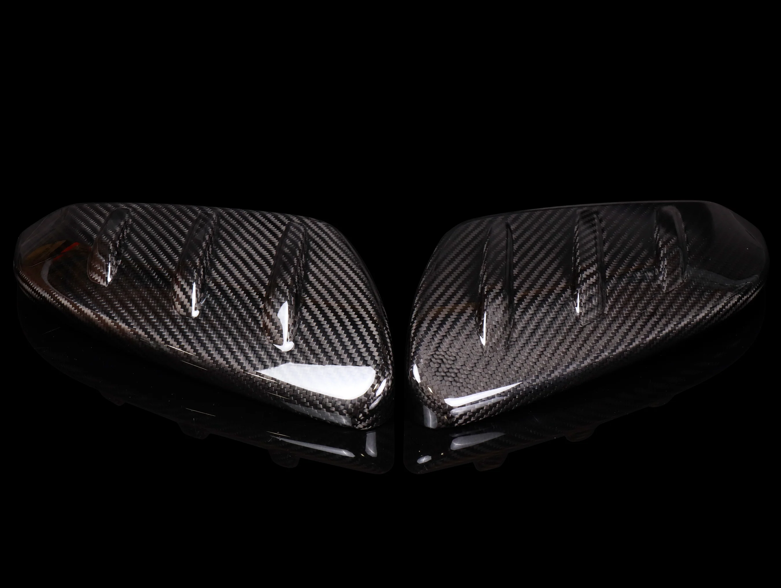 Mugen Carbon Fiber Door Mirror Cover Set - FK7/FK8 - Image 3