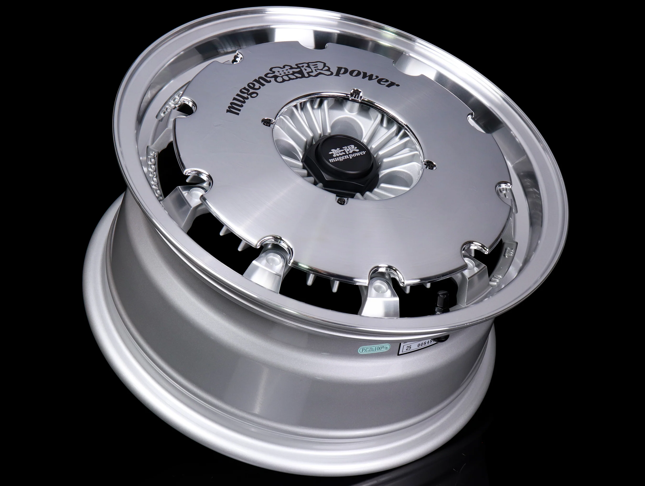 Mugen CF-48 Wheels - Silver - 15x7 / 4x100 / +40 - Image 6
