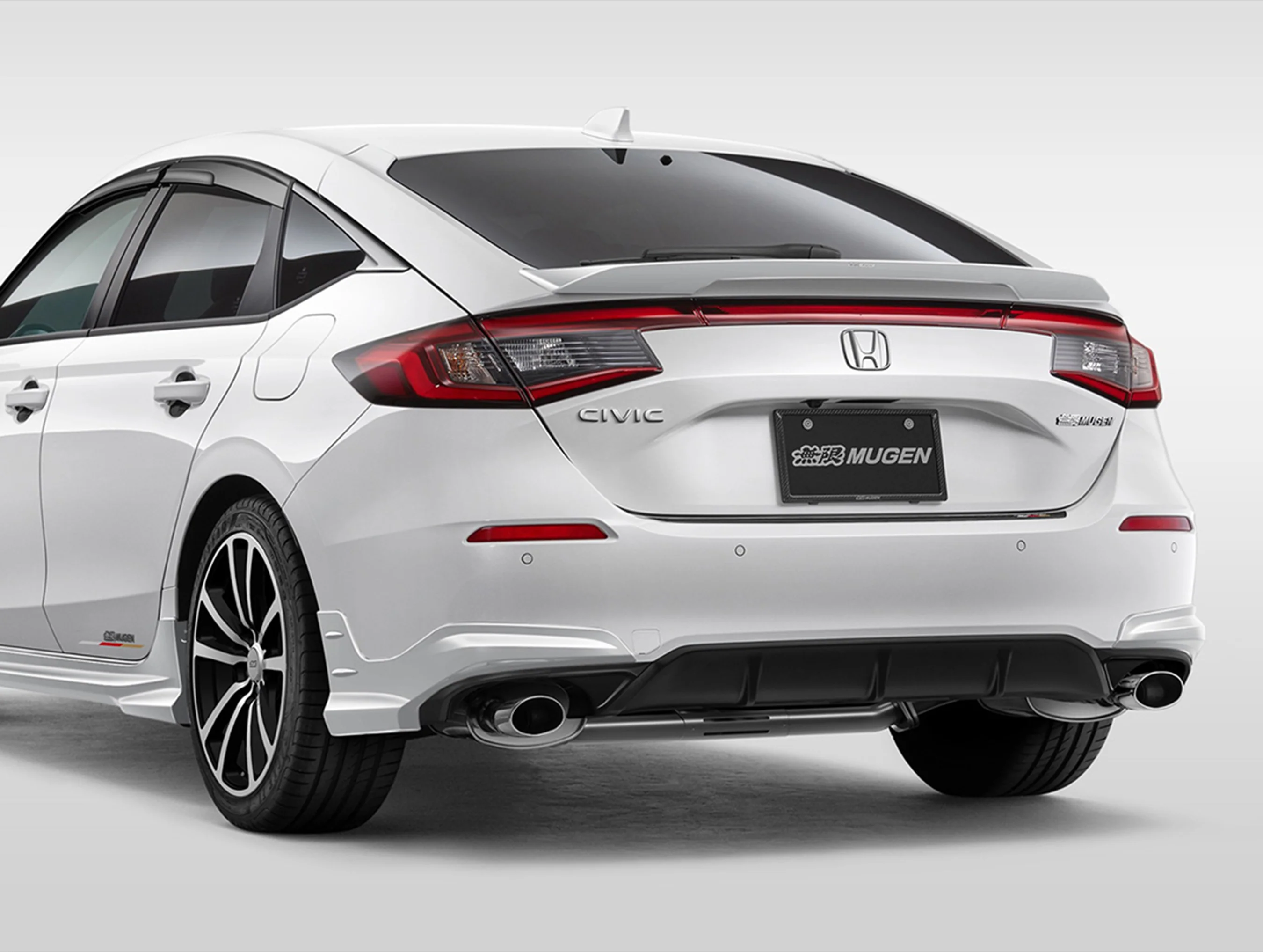 Mugen Rear Under Lip Spoiler - 22+ Civic Hatchback - Image 3