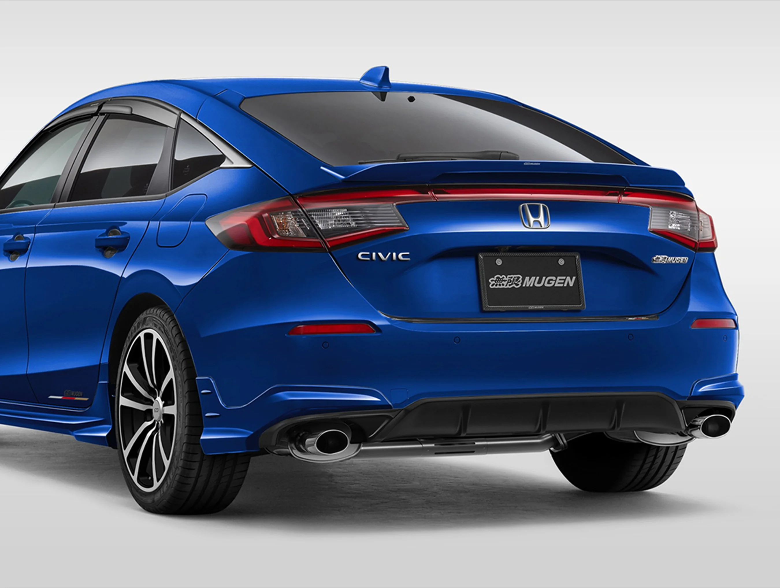 Mugen Rear Under Lip Spoiler - 22+ Civic Hatchback - Image 4