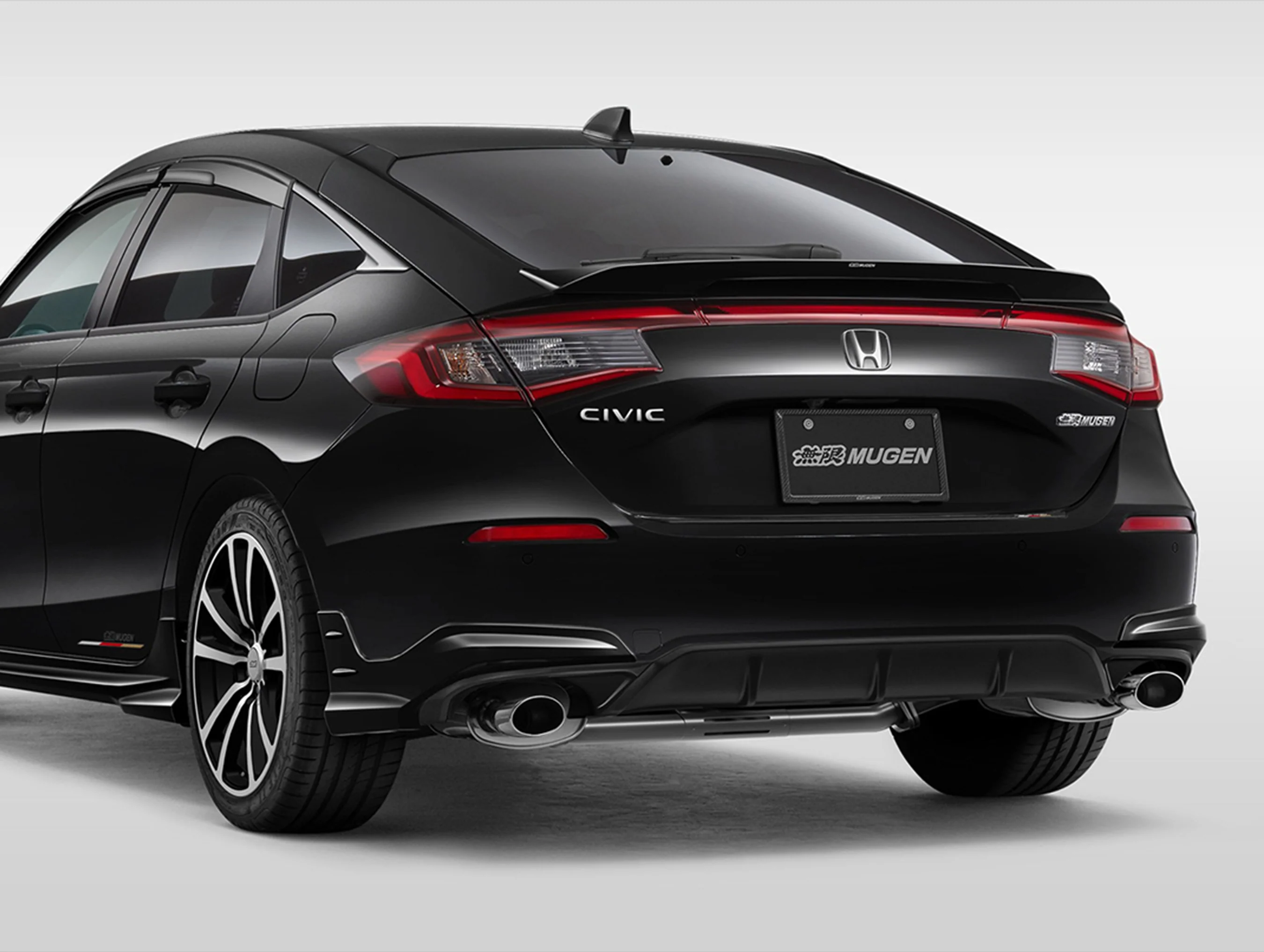 Mugen Rear Under Lip Spoiler - 22+ Civic Hatchback - Image 5
