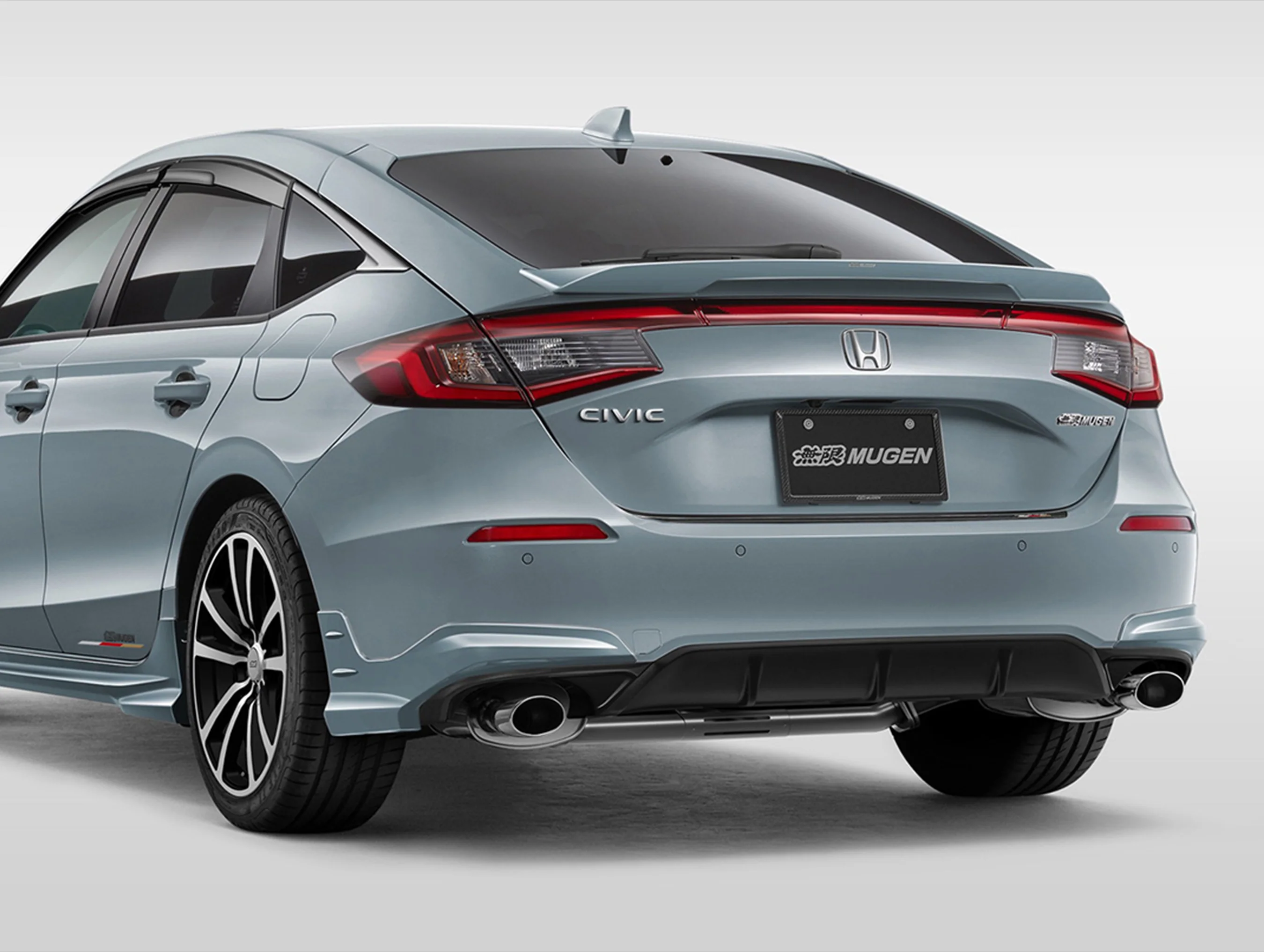 Mugen Rear Under Lip Spoiler - 22+ Civic Hatchback - Image 6