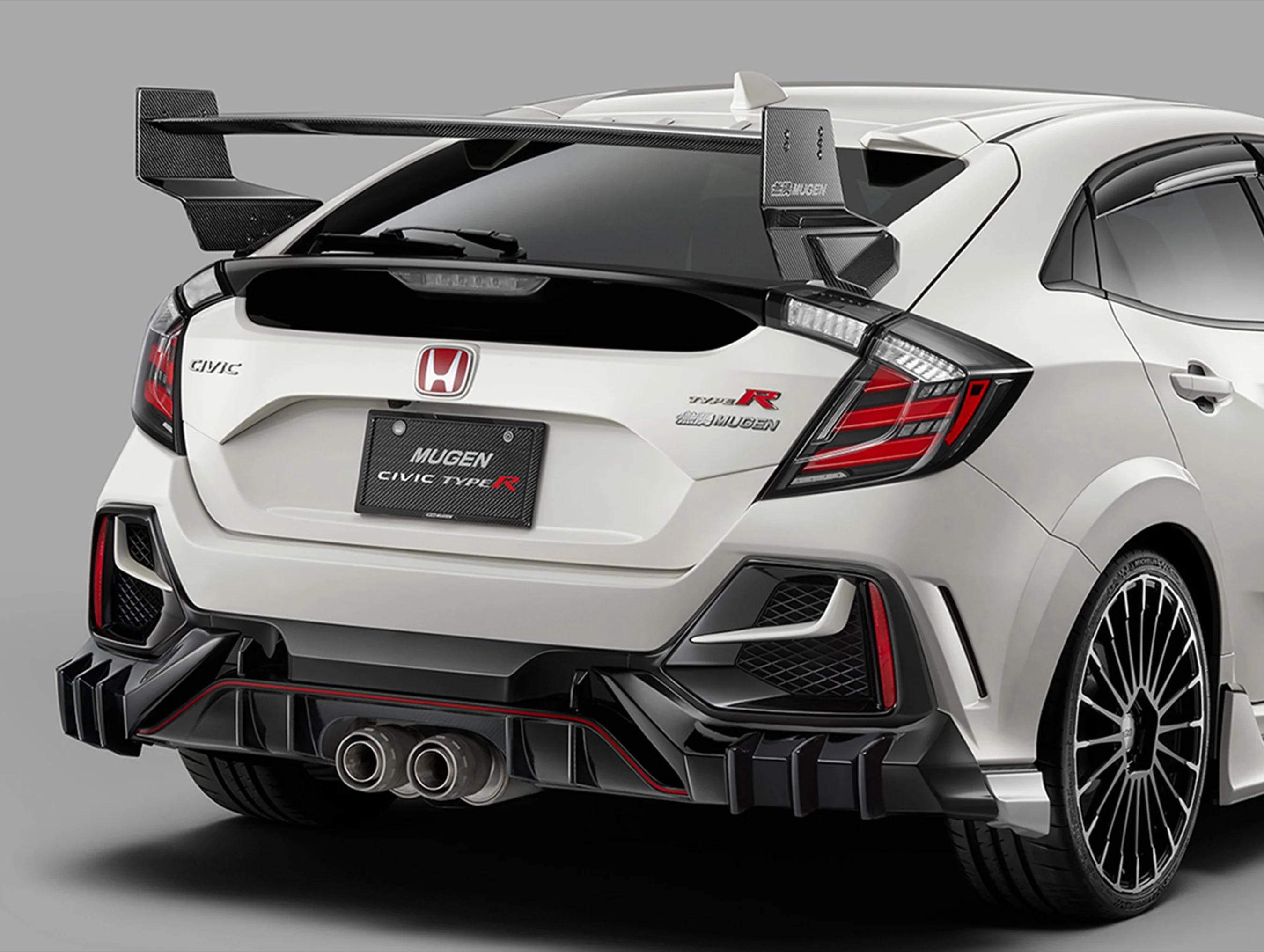 Mugen Rear Wing Spoiler - 17-21 Civic Type R (FK8)