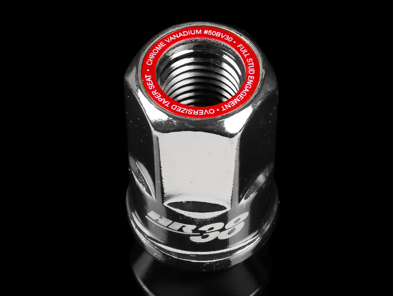 Muteki HR38 12x1.50 Open End Lug Kit - Titanium Chrome - Image 3
