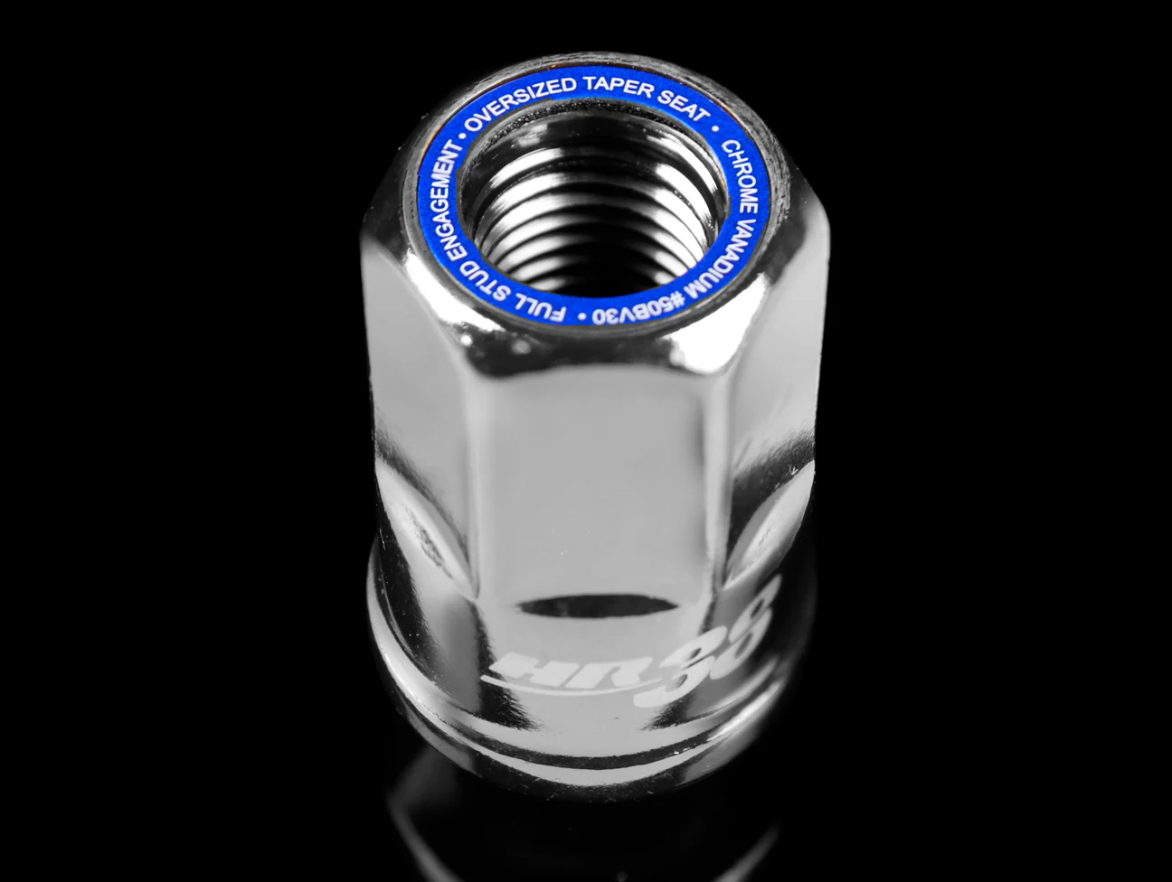 Muteki HR38 12x1.50 Open End Lug Kit - Titanium Chrome - Image 5