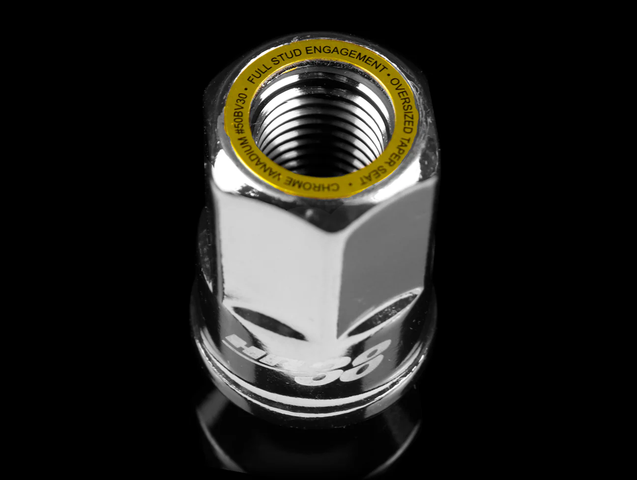 Muteki HR38 12x1.50 Open End Lug Kit - Titanium Chrome - Image 7