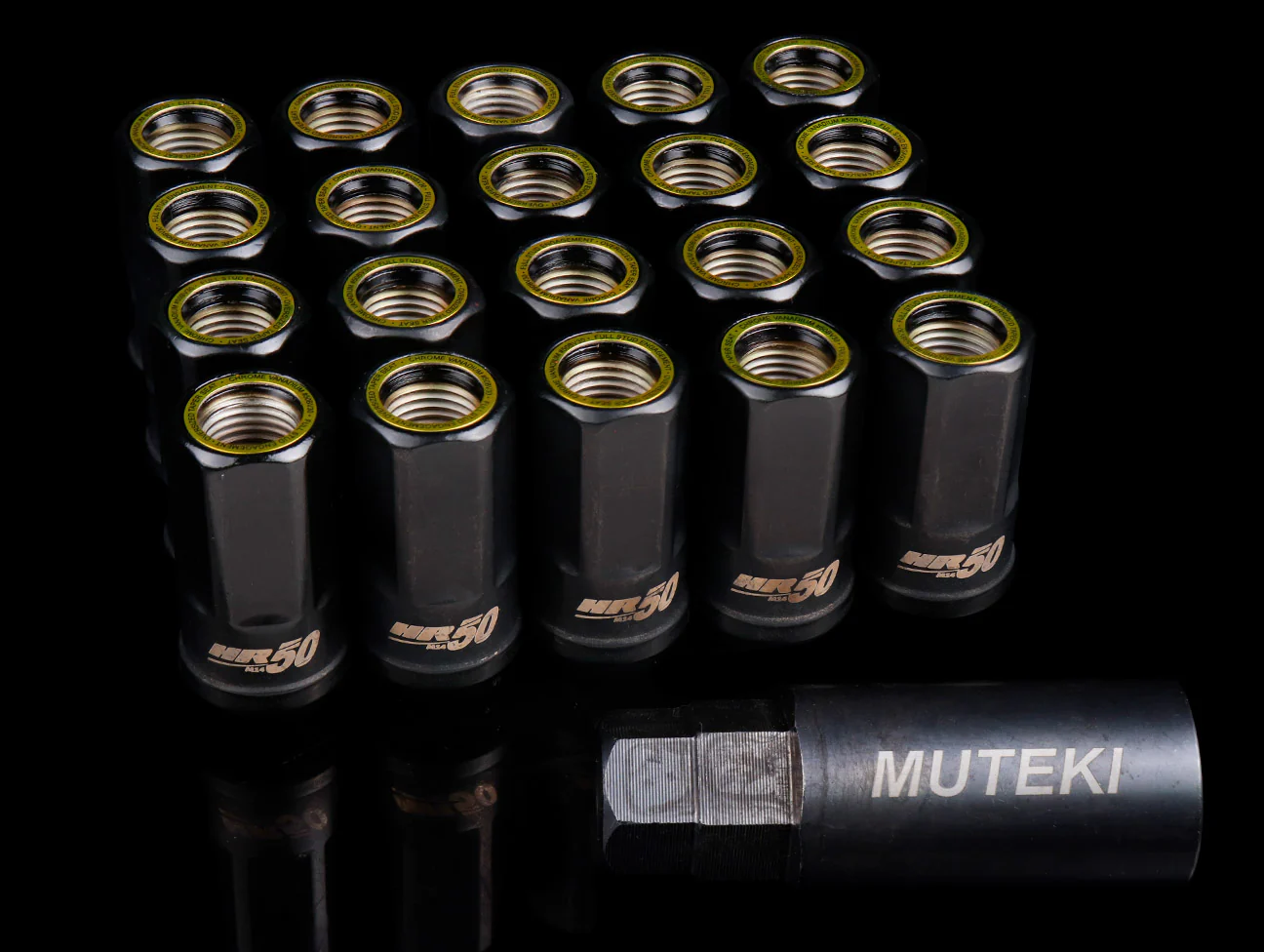 Muteki HR50 14x1.50 Open End Lug Kit - Image 4