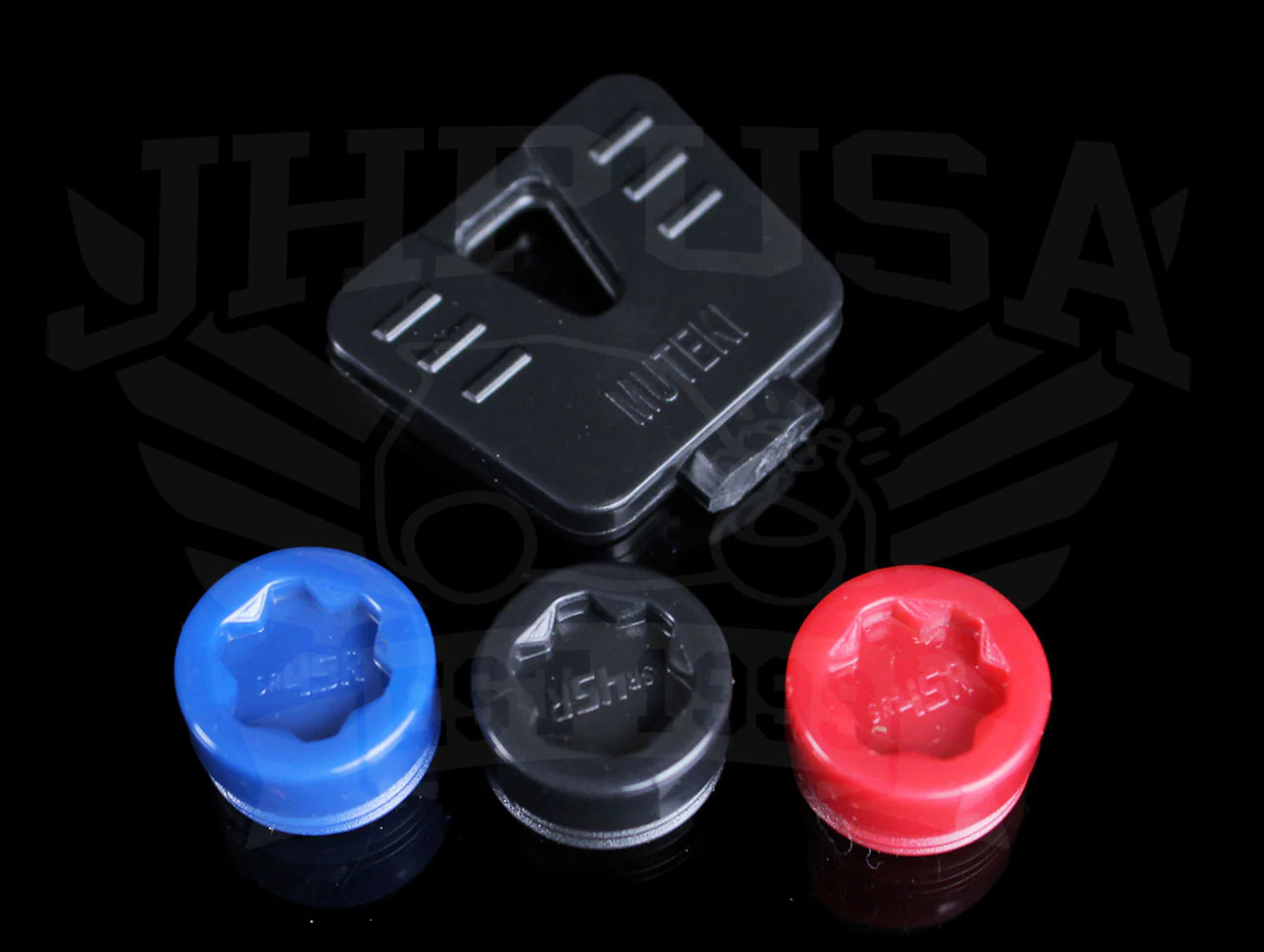 Muteki SR45R Lug Nut Closed End Caps - Image 3