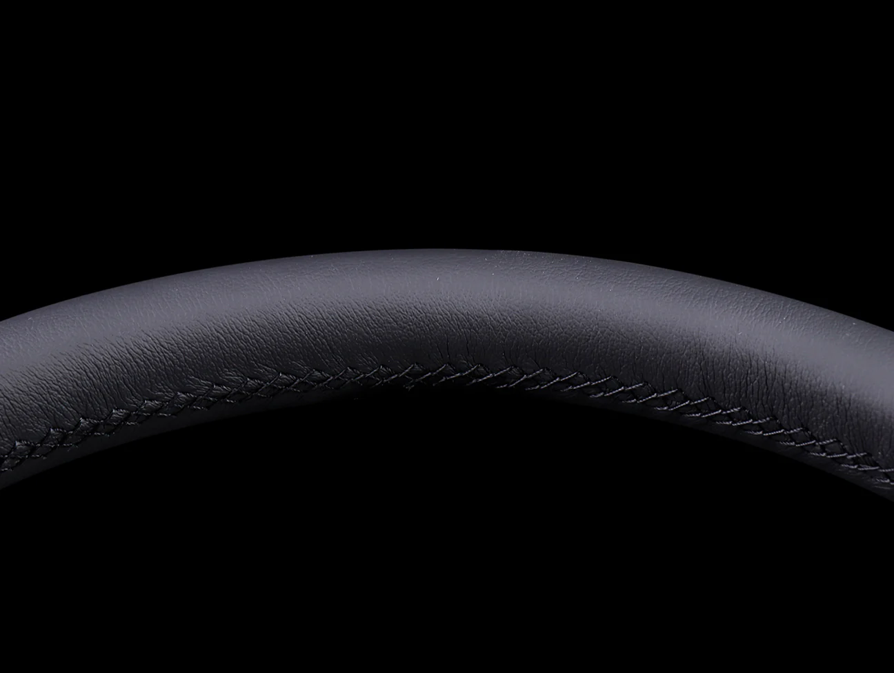 Nardi 3/0 Gara 350mm Steering Wheel - Black Leather / Black Stitch - Image 5