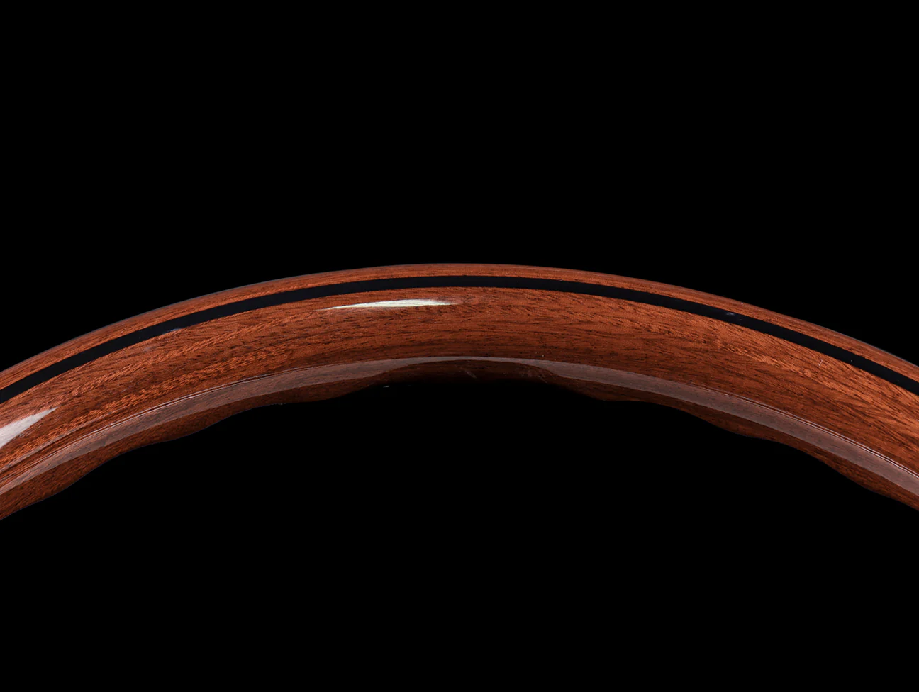 Nardi Classic Wood 330mm Steering Wheel w/ Polished Spokes - Image 5