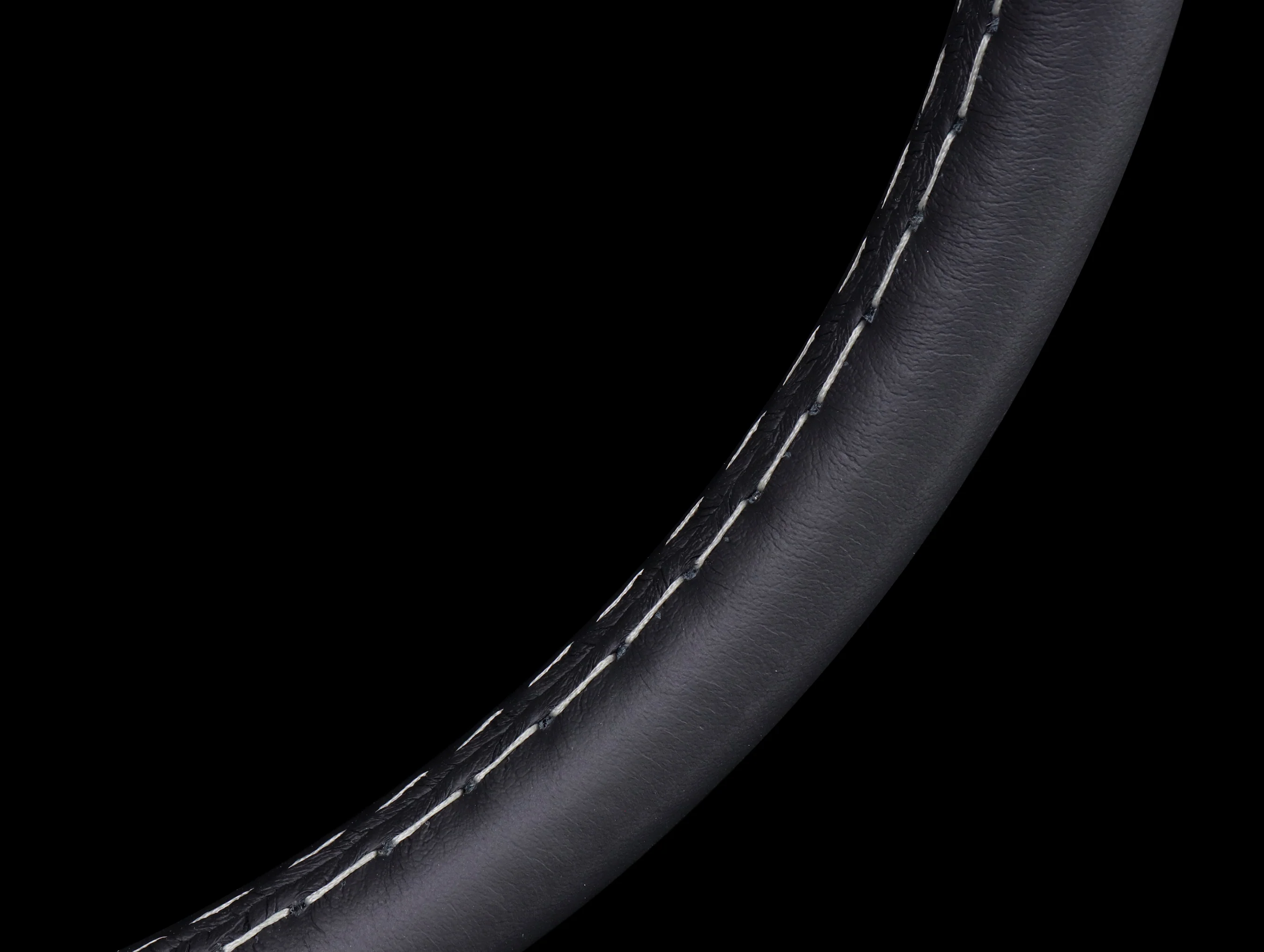 Nardi ND Classic 390mm Black Leather Steering Wheel w/ Silver Spokes - Image 5